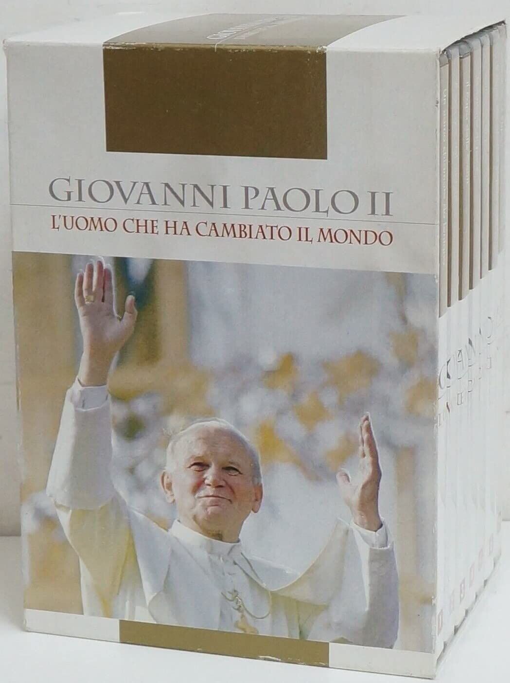 TeknoFilm - Box 7 DVD - GIOVANNI PAOLO II - L'UOMO CHE HA CAMBIATO IL MONDO (2006) - GAZZETTA DELLO SPORT