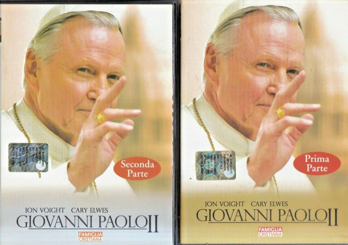 TeknoFilm - 2 DVD – GIOVANNI PAOLO II Prima e Seconda Parte di John Kent Harrison (2005) - FAMIGLIA CRISTIANA