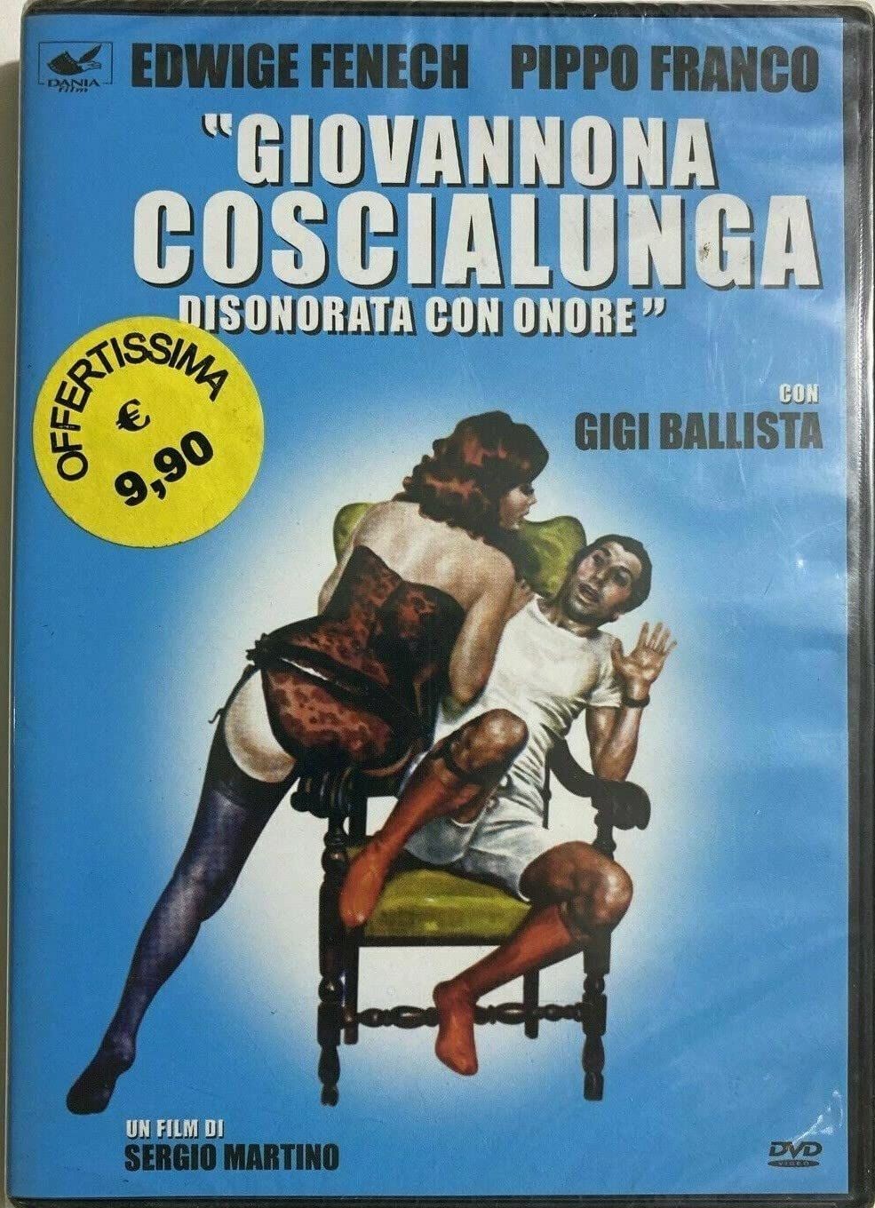 TeknoFilm - DVD - GIOVANNONA COSCIALUNGA - DISONORATA CON ONORE di Sergio Martino (1973) - ALAN YOUNG
