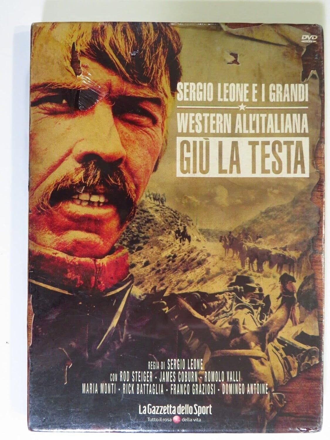 TeknoFilm - DVD – GIU' LA TESTA di Sergio Leone (1971) - GAZZETTA DELLO SPORT