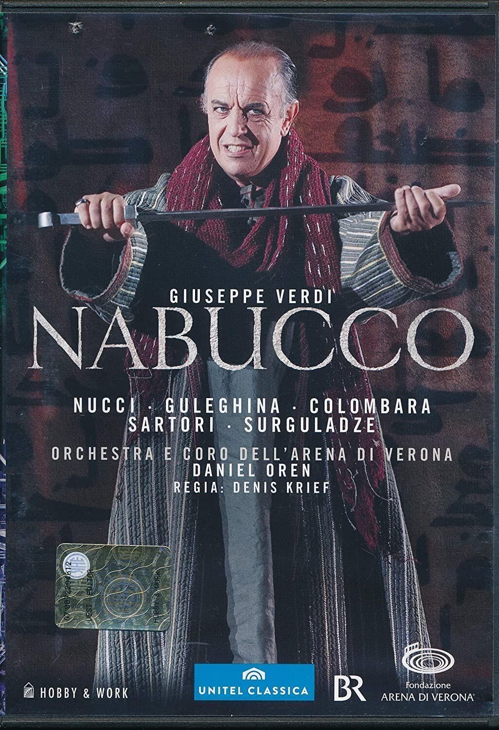 TeknoFilm - DVD (NTSC) – Giuseppe Verdi: NABUCCO Orchestra e Coro dell'Arena di Verona di Denis Krief (2007) - HOBBY & WORK