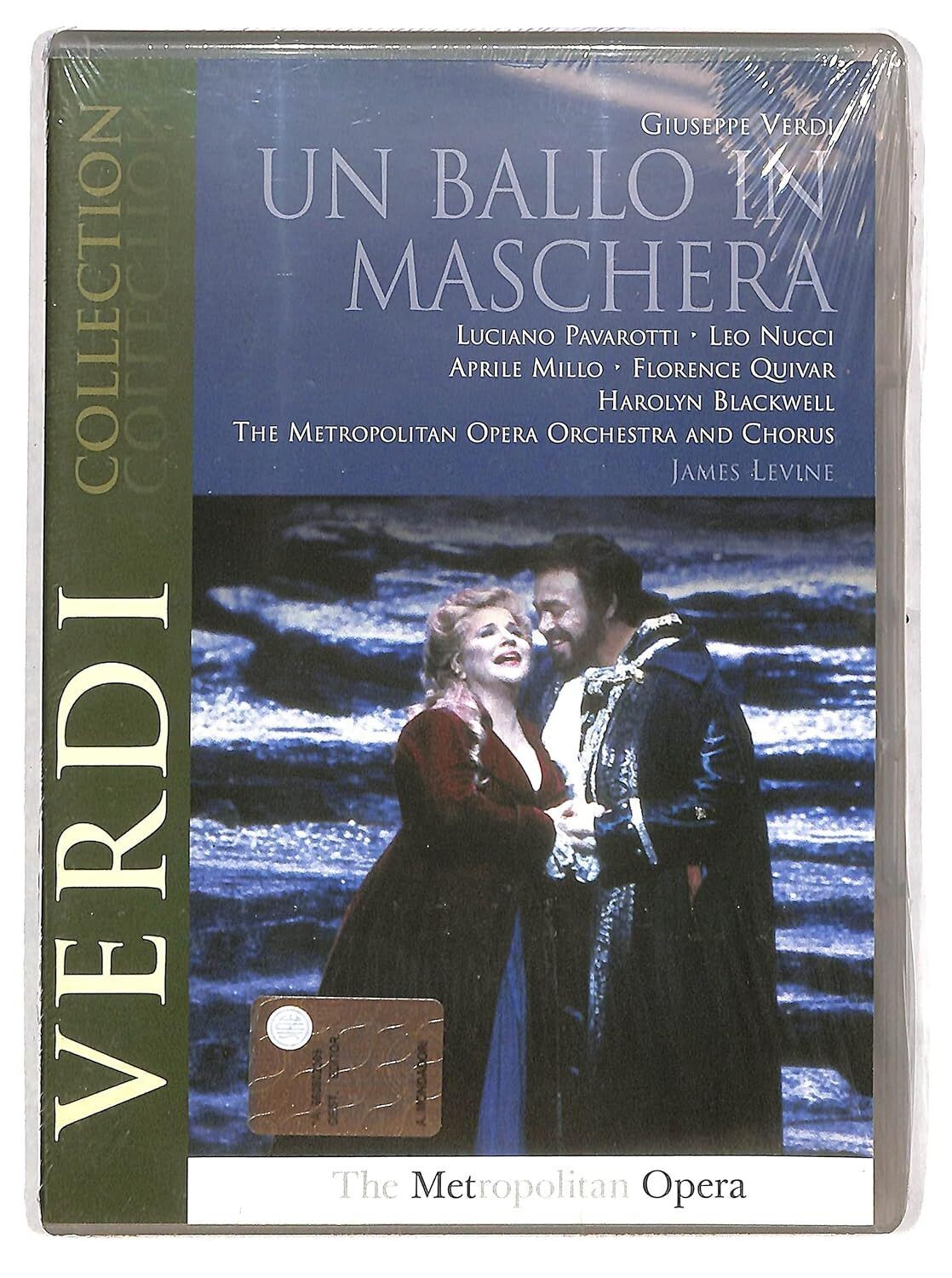 TeknoFilm - DVD (NTSC) – Giuseppe Verdi: UN BALLO IN MASCHERA The Metropolitan Opera di Brian Large (1991) - MONDADORI
