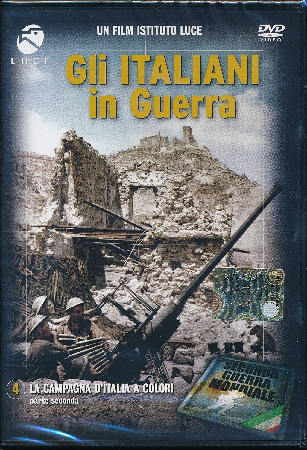 TeknoFilm - DVD – Gli Italiani in guerra Vol. 04 - LA CAMPAGNA D'ITALIA A COLORI Parte seconda di Istituto Luce (2004) - PANORAMA