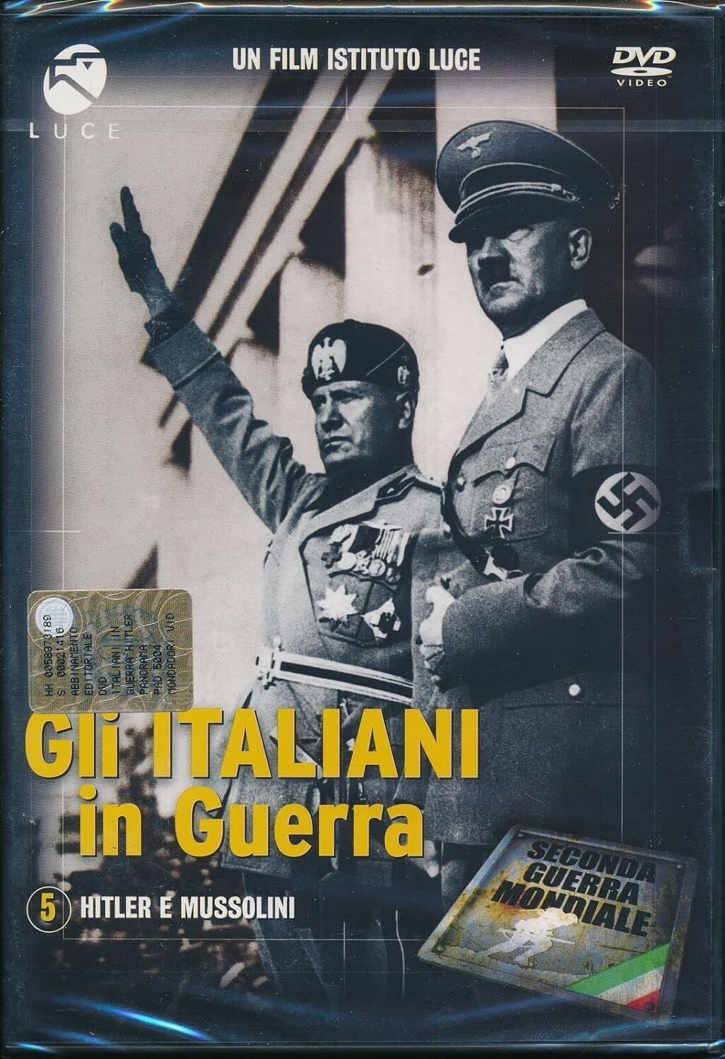TeknoFilm - DVD – Gli Italiani in guerra Vol. 5 - HITLER E MUSSOLINI di Istituto Luce (2004) - PANORAMA