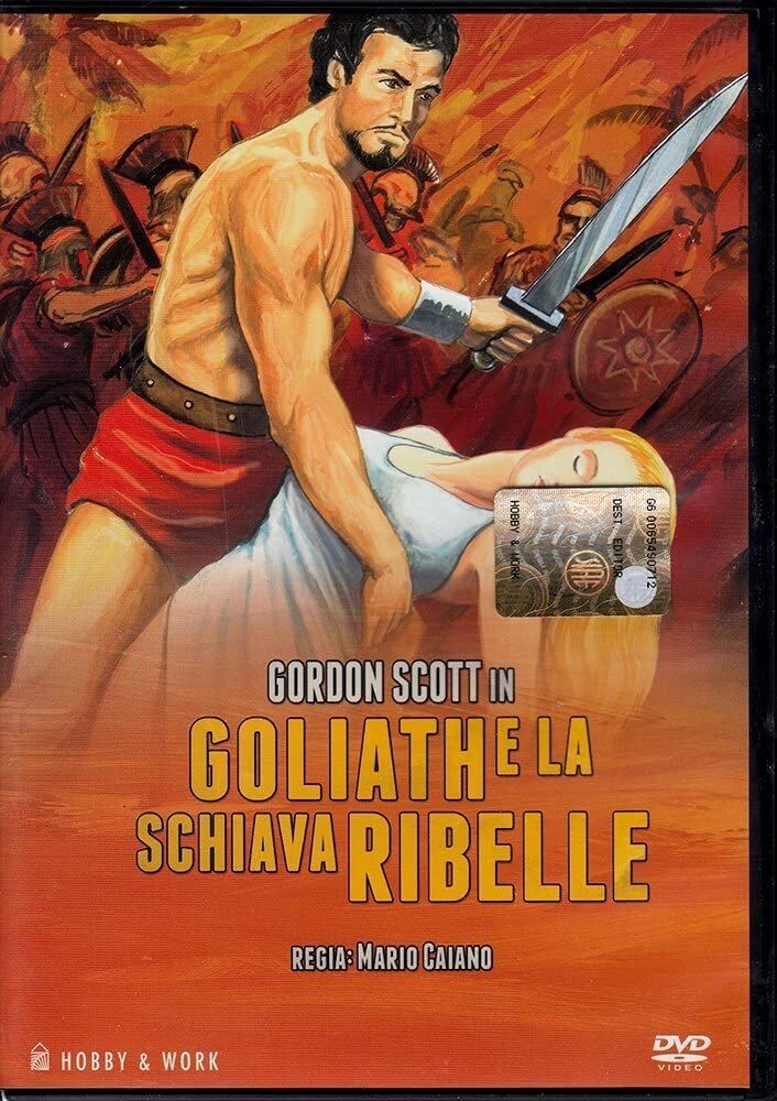 TeknoFilm - DVD – GOLIATH E LA SCHIAVA RIBELLE di Mario Caiano (1963) - HOBBY & WORK