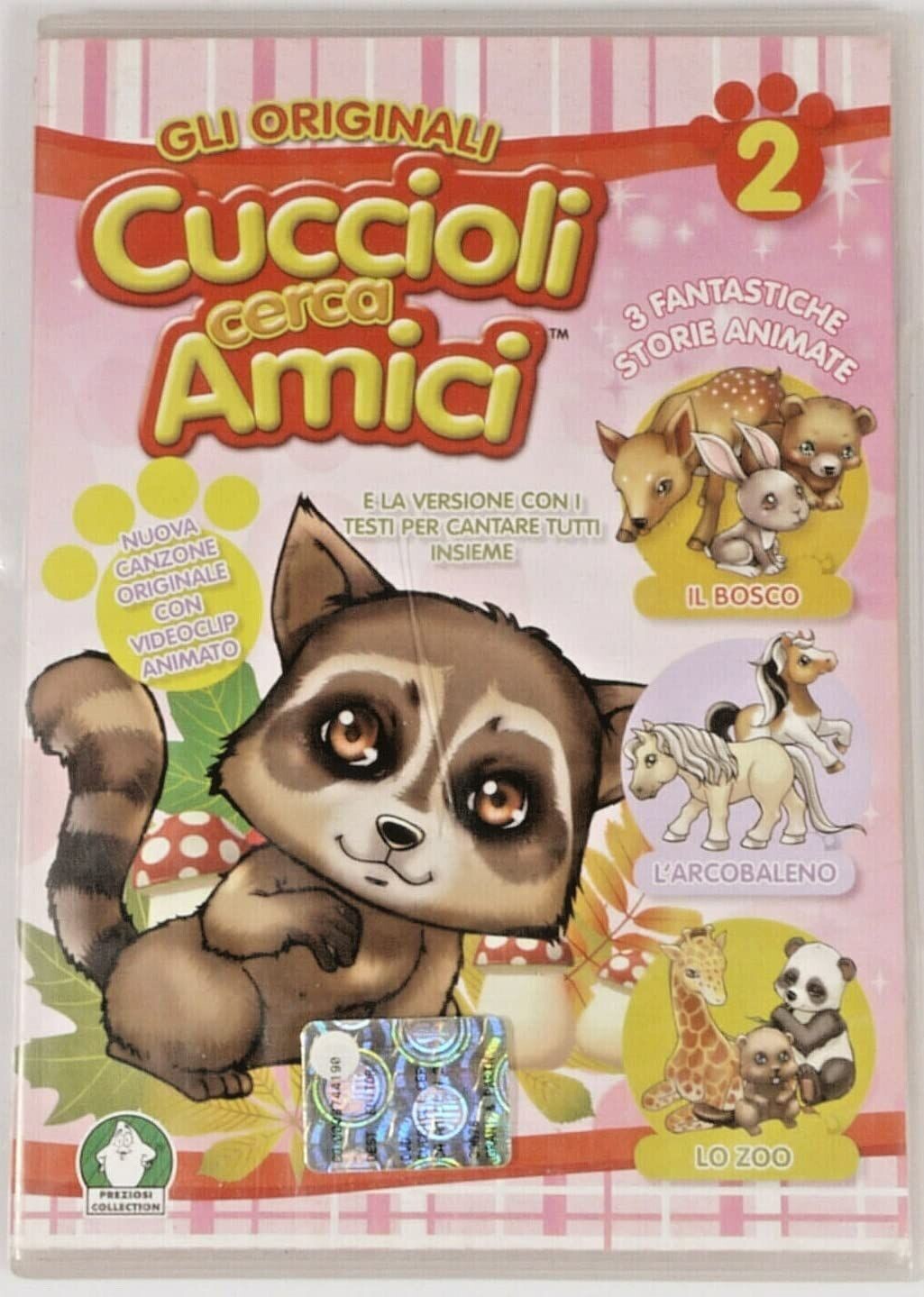 TeknoFilm - DVD – GLI ORIGINALI CUCCIOLI CERCA AMICI Vol. 02 di Orlando Corradi (2008) - PREZIOSI COLLECTION