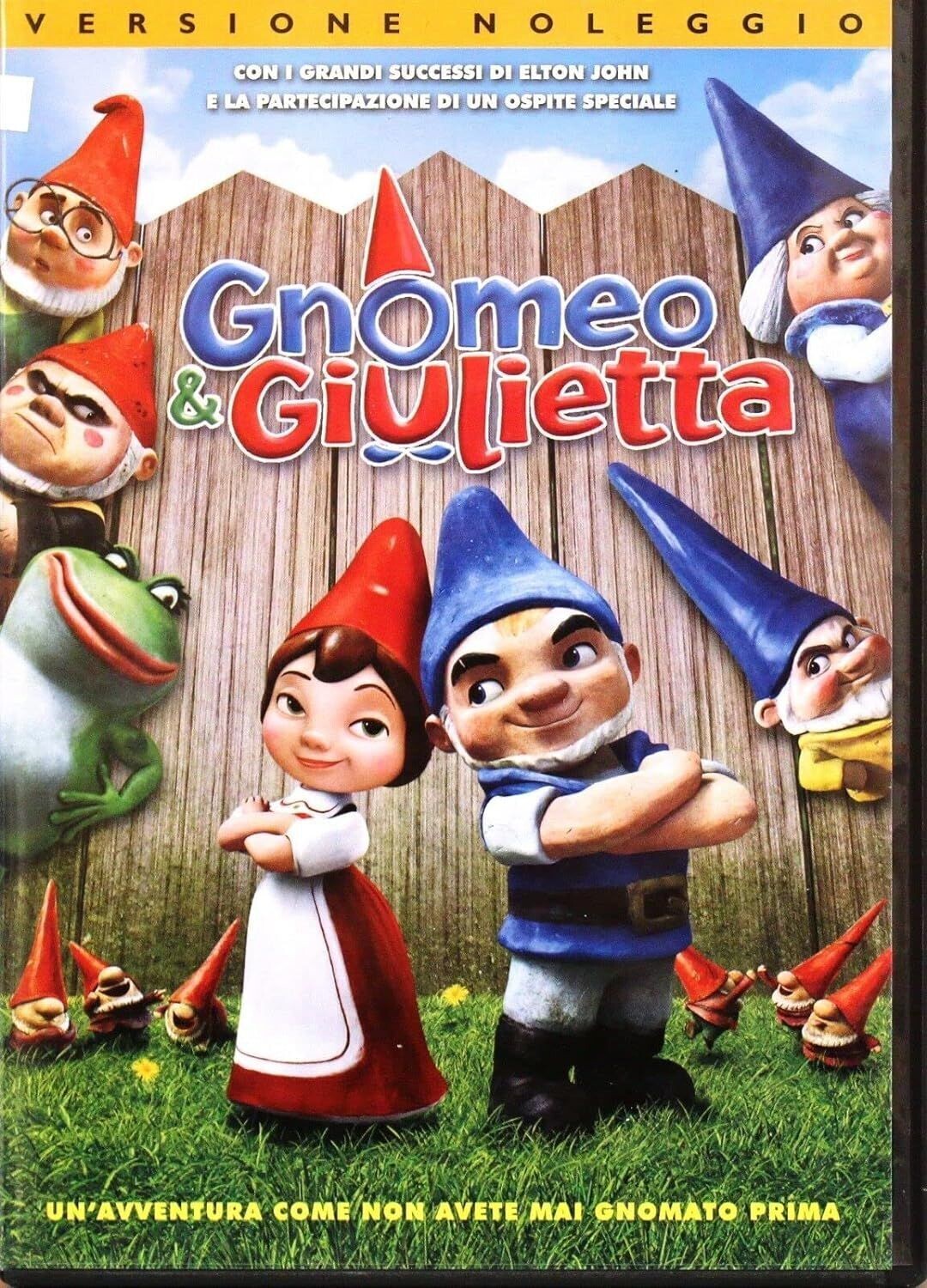 TeknoFilm – DVD – GNOMEO & GIULIETTA (Versione noleggio) di Kelly Asbury (2011) - BUENA VISTA