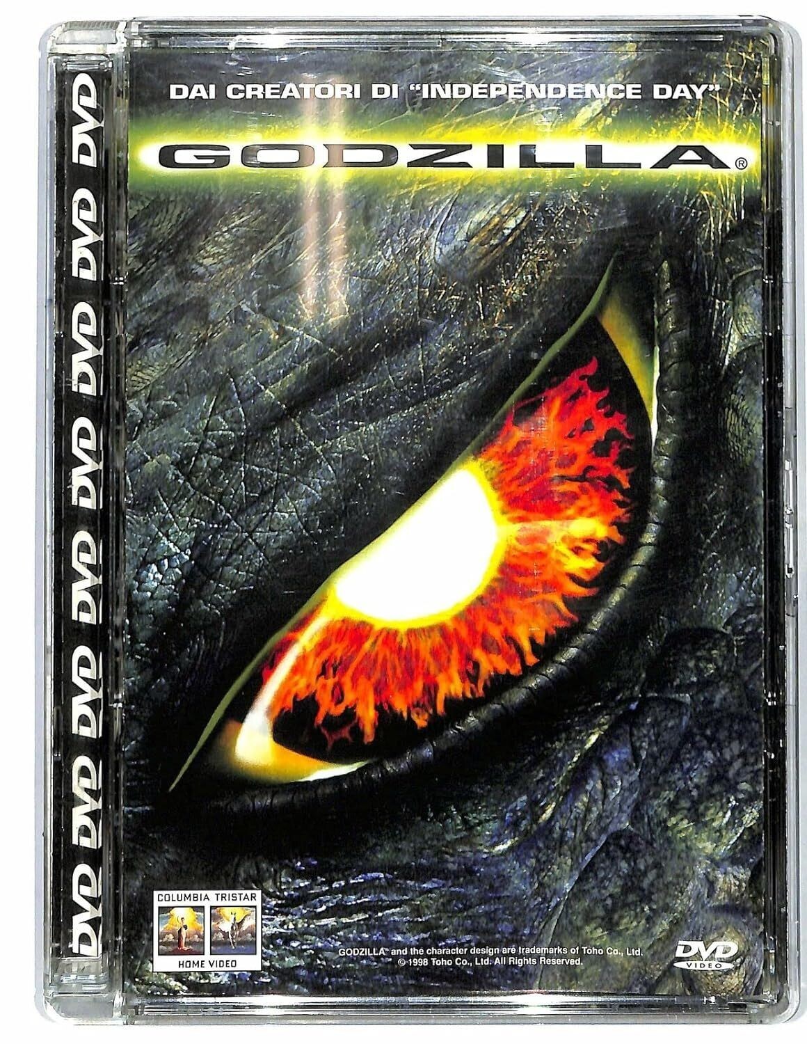 TeknoFilm – DVD – GODZILLA (Jewel case) di Roland Emmerich (1998) - COLUMBIA TRISTAR