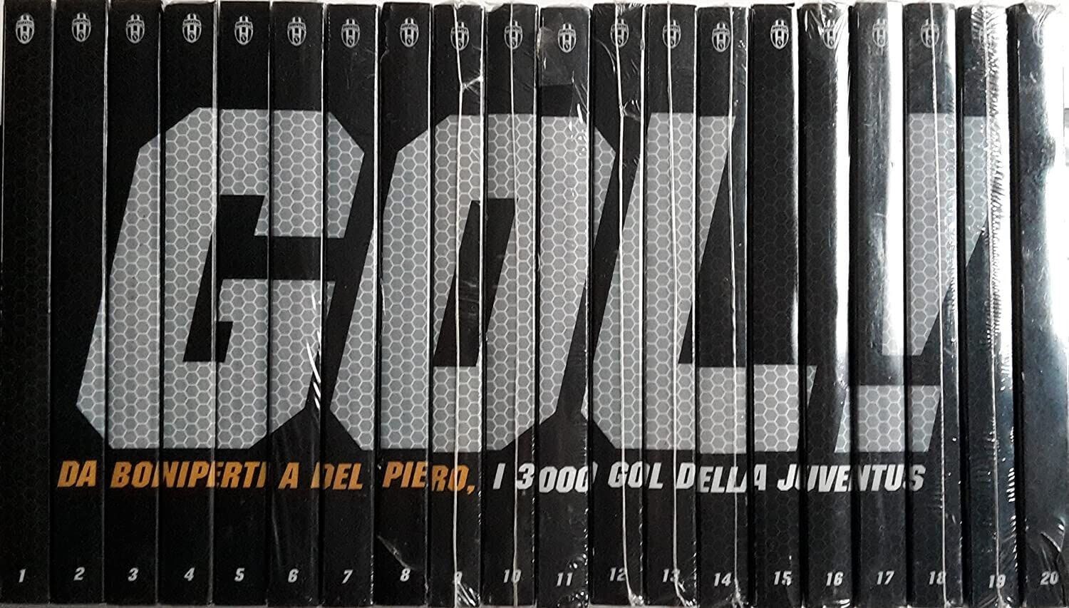 TeknoFilm - 20 DVD (Opera completa) – GOL JUVENTUS! DA BONIPERTI A DEL PIERO - I 3000 GOL DELLA JUVENTUS (2010) - GAZZETTA DELLO SPORT