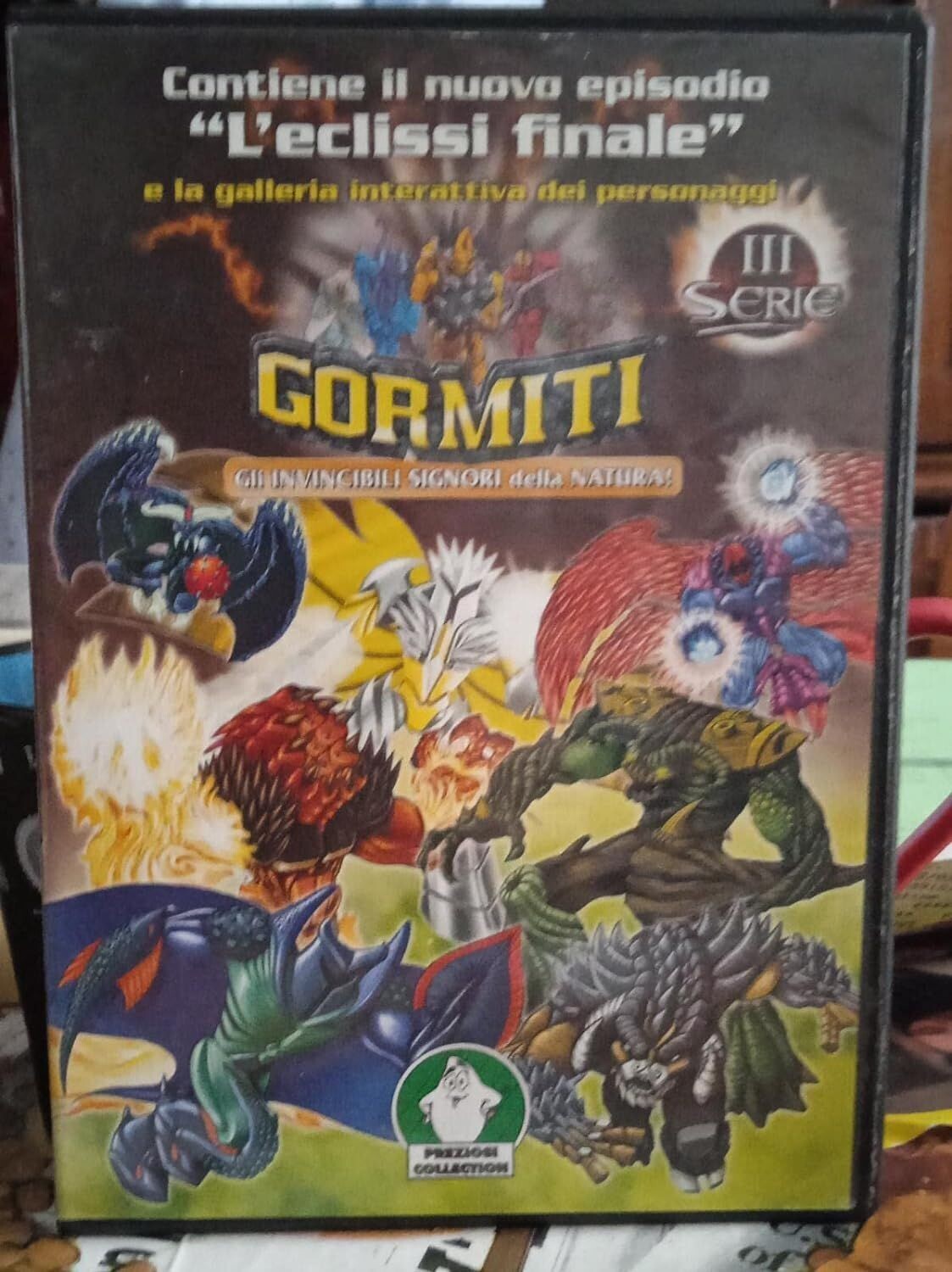 TeknoFilm – DVD (Versione slim) – GORMITI (Gli invincibili signori della natura) Stag. 03 - Ep. L'eclissi finale (2008) - GRANI & PARTNERS