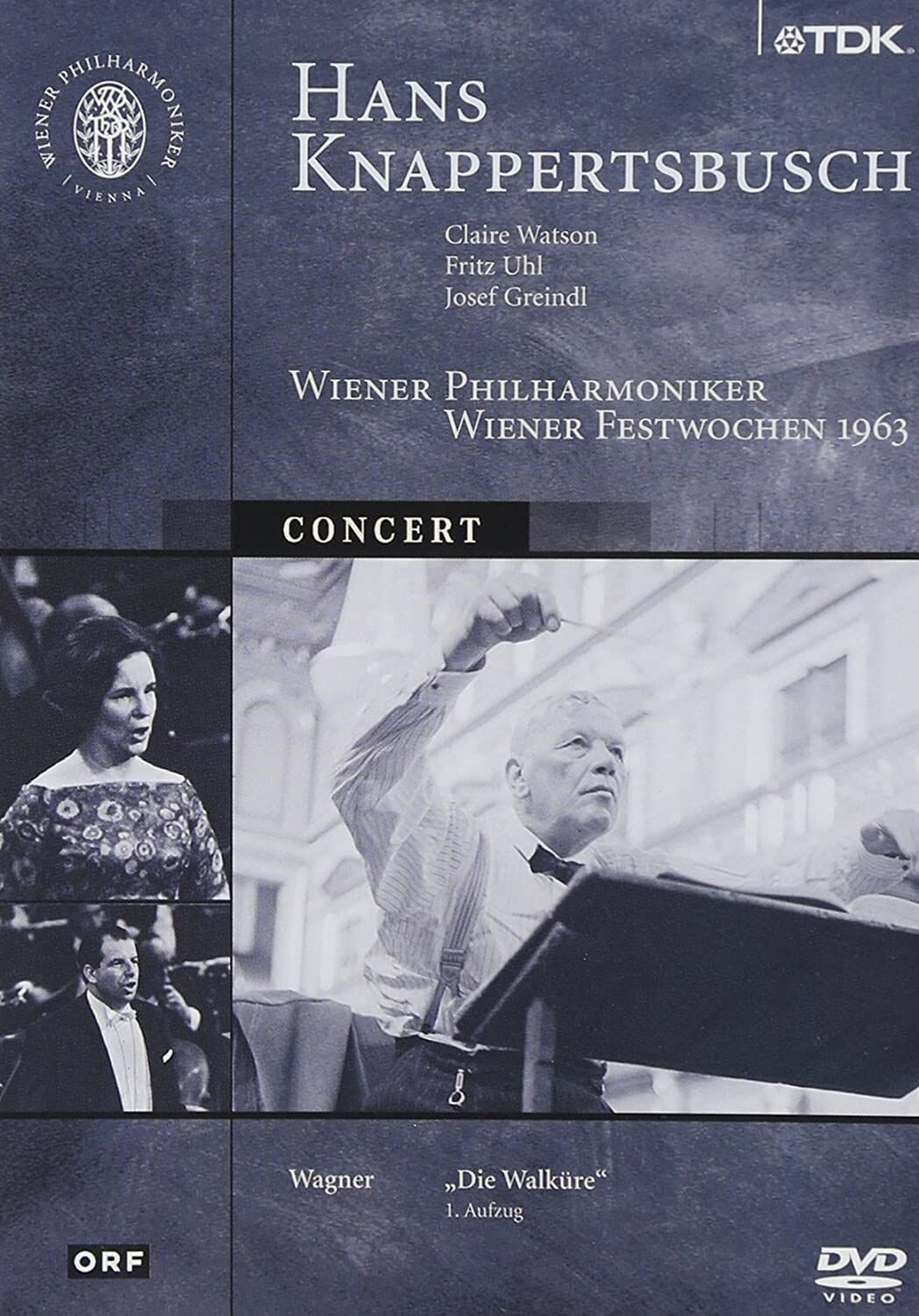 TeknoFilm – DVD [NTSC] – Richard Wagner: HANS KNAPPERTSBUSCH (Wiener Filarmoniker) 1963 - ORF