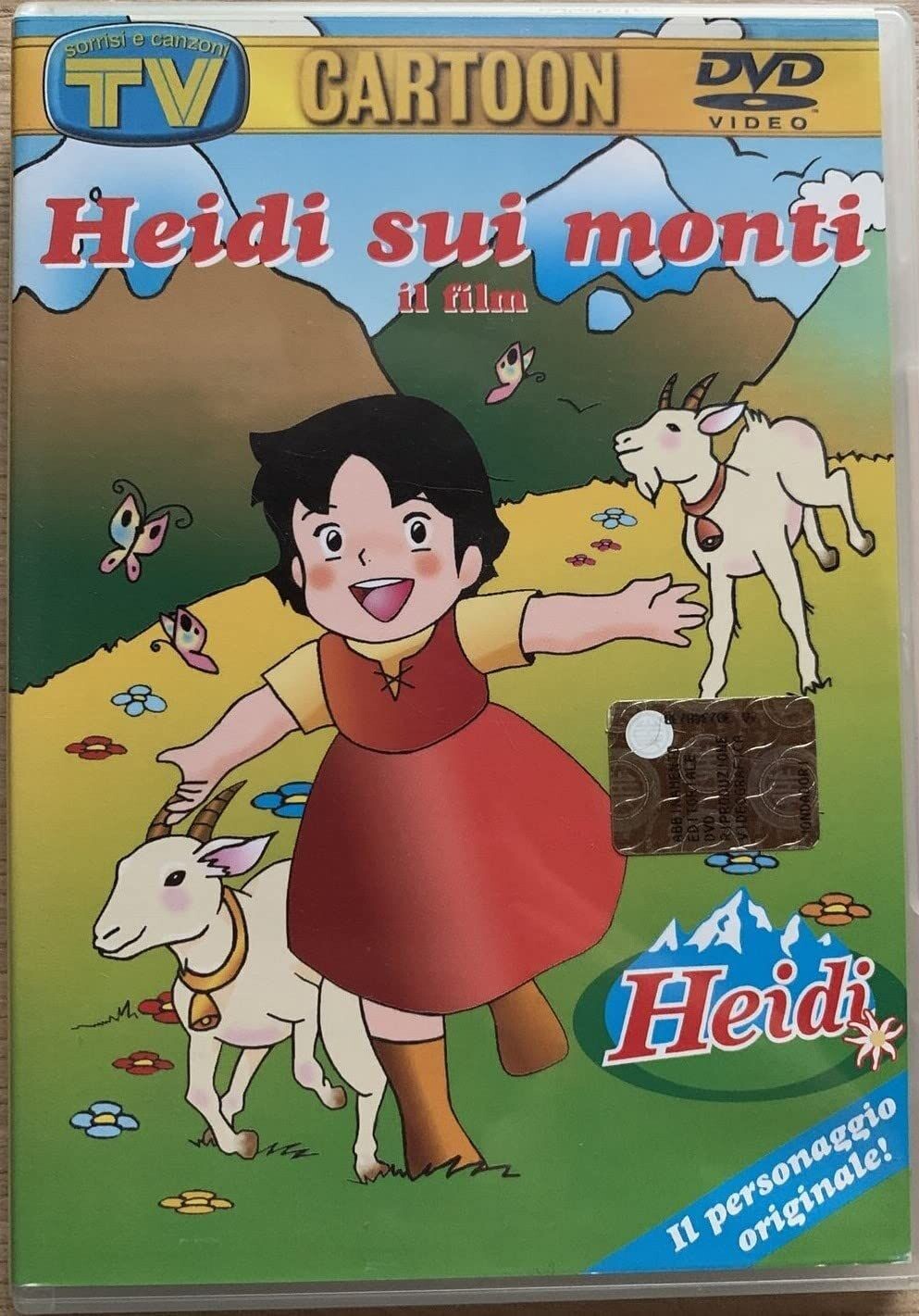 TeknoFilm - DVD – HEIDI SUI MONTI - IL FILM di Isao Takahata (1975) - TV SORRISI E CANZONI