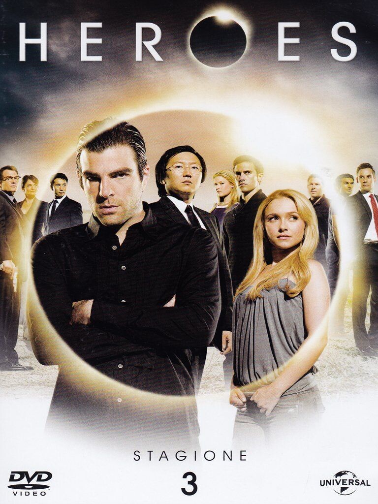 TeknoFilm - 7 DVD (New pack) – HEROES - STAGIONE 3 (2008) - UNIVERSAL