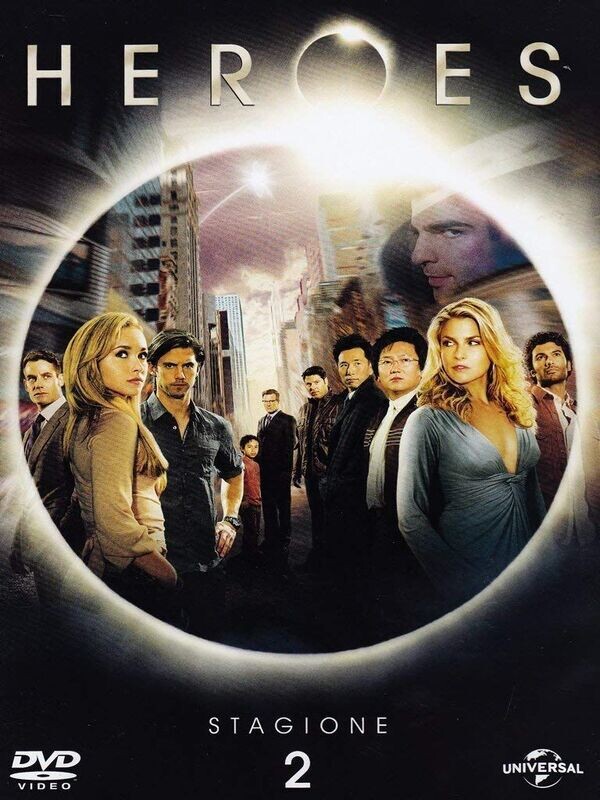TeknoFilm - 4 DVD (New pack) – HEROES - STAGIONE 2 (2007) - UNIVERSAL