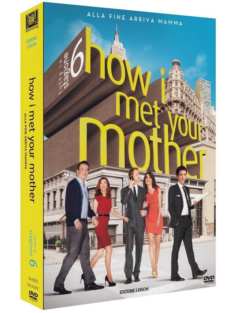 TeknoFilm - 3 DVD – HOW I MET YOUR MOTHER Stagione 6 (2009) - 20TH CENTURY FOX