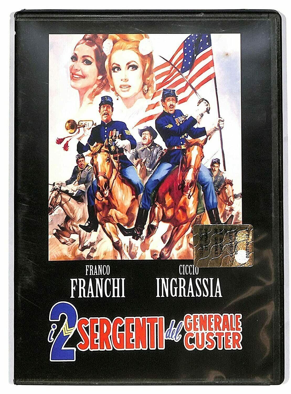 TeknoFilm - DVD – I 2 SERGENTI DEL GENERALE CUSTER di Giorgio Simonelli (1965) - ECOFINA