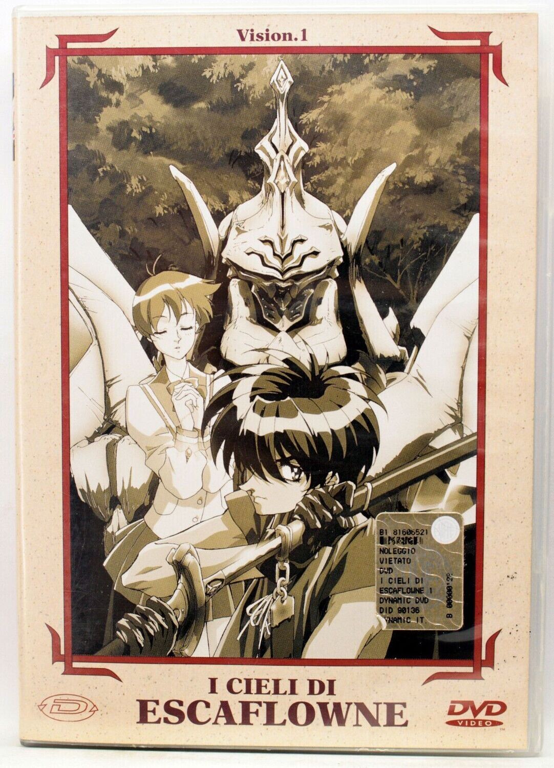 TeknoFilm - DVD – I CIELI DI ESCAFLOWNE Vol. 01 di Kazuki Akane (1996) - DYNAMIC