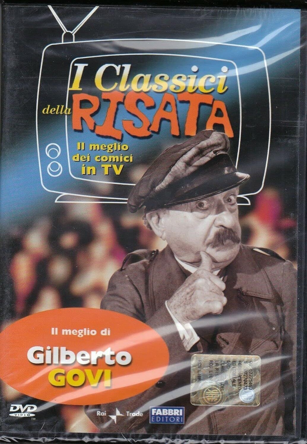 TeknoFilm - DVD – I classici della risata - IL MEGLIO DI GILBERTO GOVI (1954-2004) - FABBRI EDITORI
