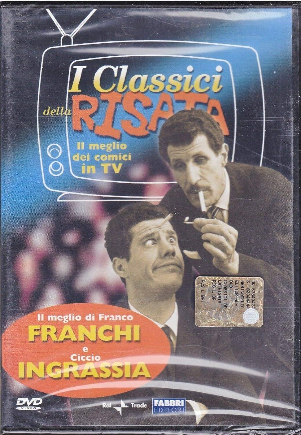 TeknoFilm - DVD – I classici della risata - IL MEGLIO DI FRANCO FRANCHI E CICCIO INGRASSIA (1954-2004) - FABBRI EDITORI