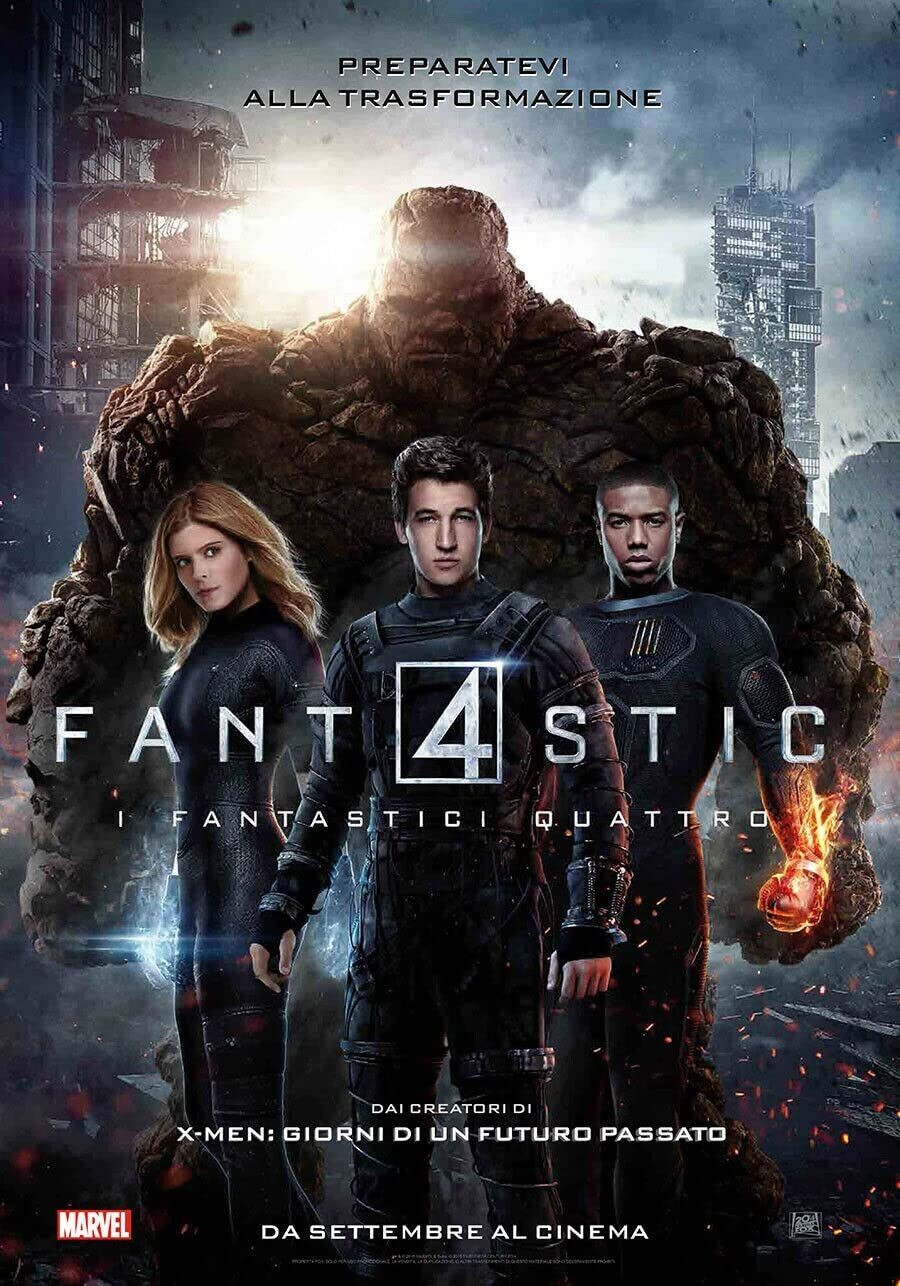 TeknoFilm - DVD – I FANTASTICI 4 - I FANTASTICI QUATTRO (Versione Slim) di Josh Trank (2015) - 20TH CENTURY FOX