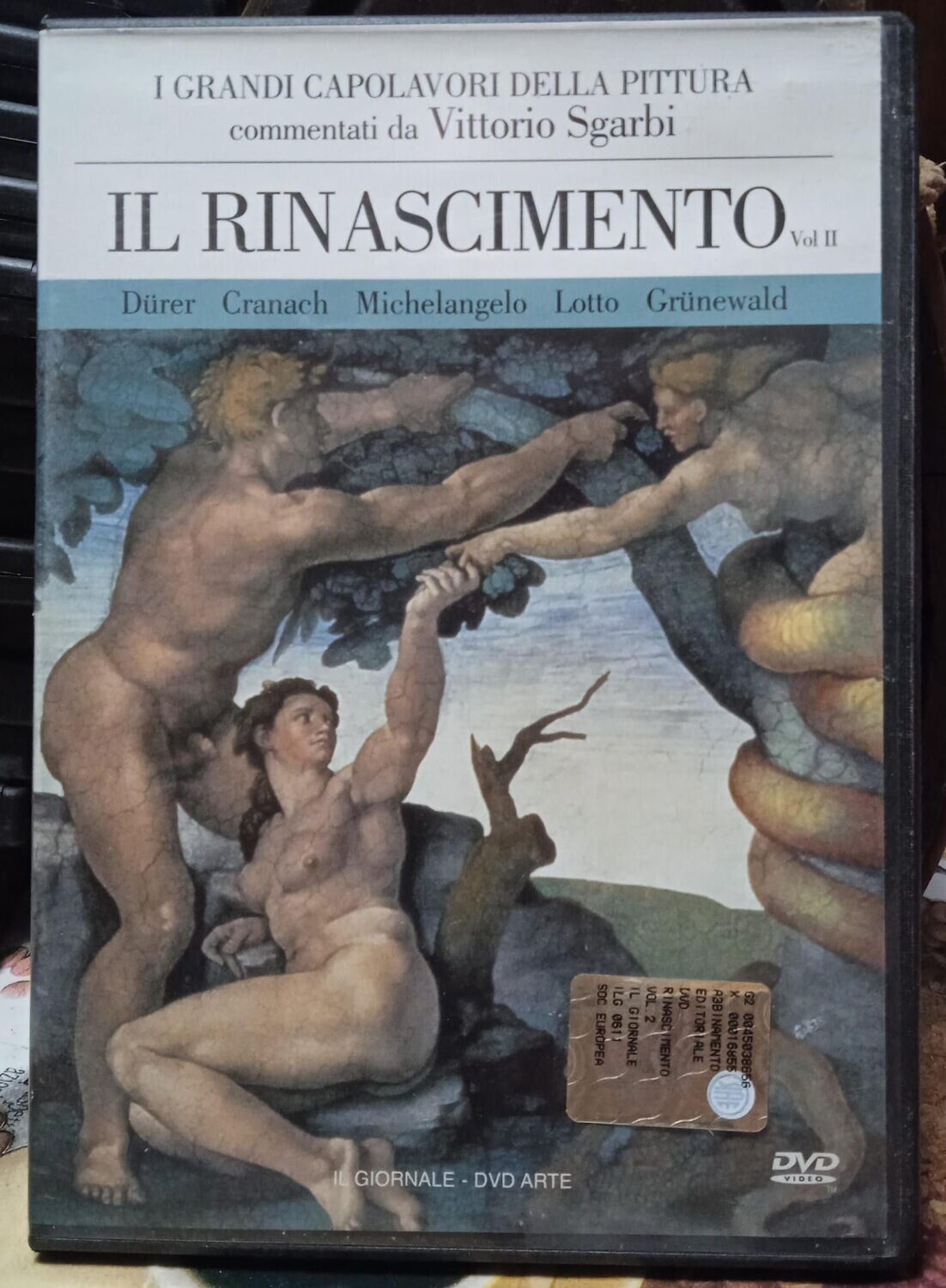 TeknoFilm - DVD - Vittorio Sgarbi presenta I GRANDI CAPOLAVORI DELLA PITTURA - IL RINASCIMENTO Vol. II (2004) - IL GIORNALE