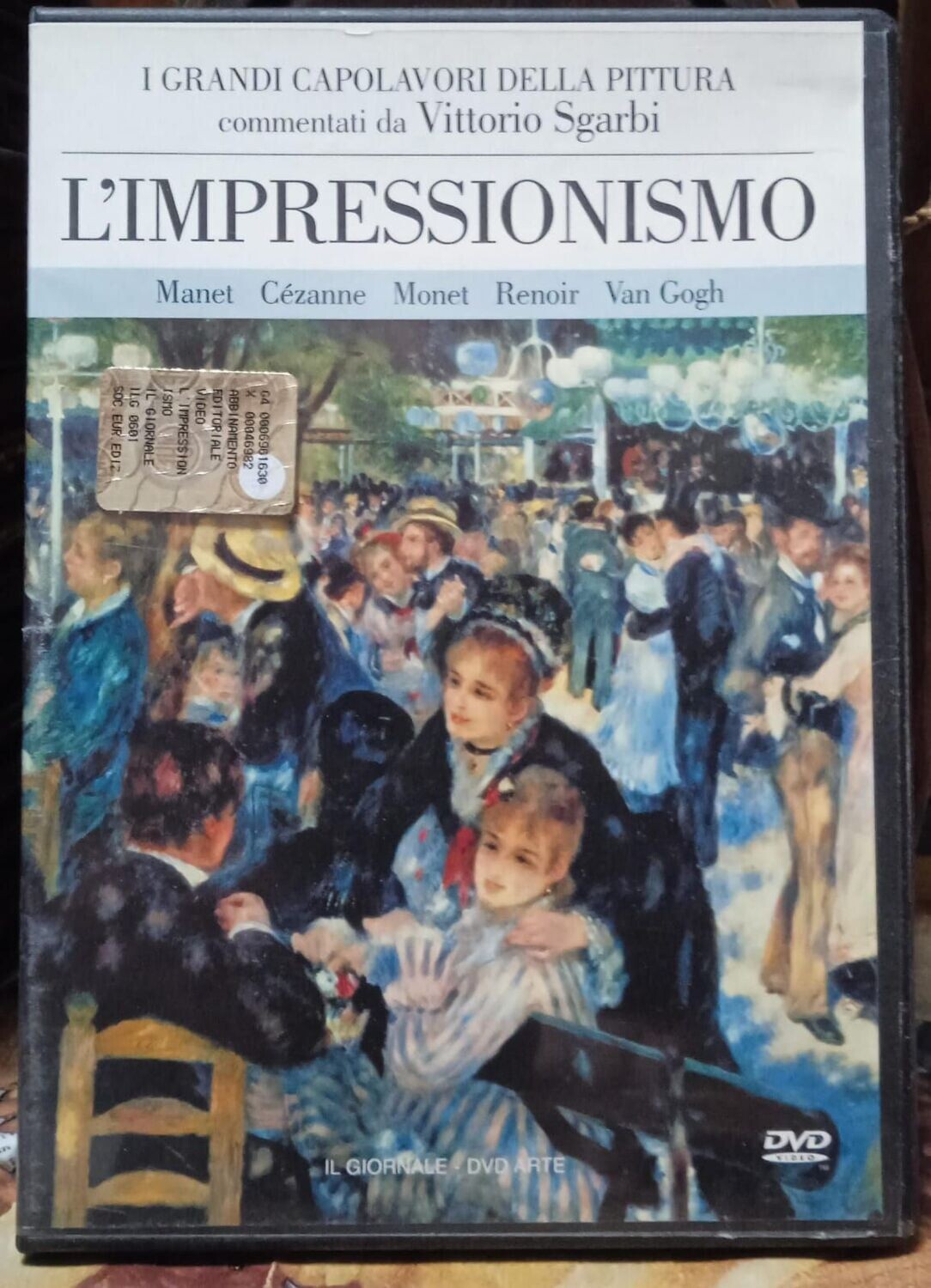 TeknoFilm - DVD - Vittorio Sgarbi presenta: I GRANDI CAPOLAVORI DELLA PITTURA - L'IMPRESSIONISMO (2004) - IL GIORNALE
