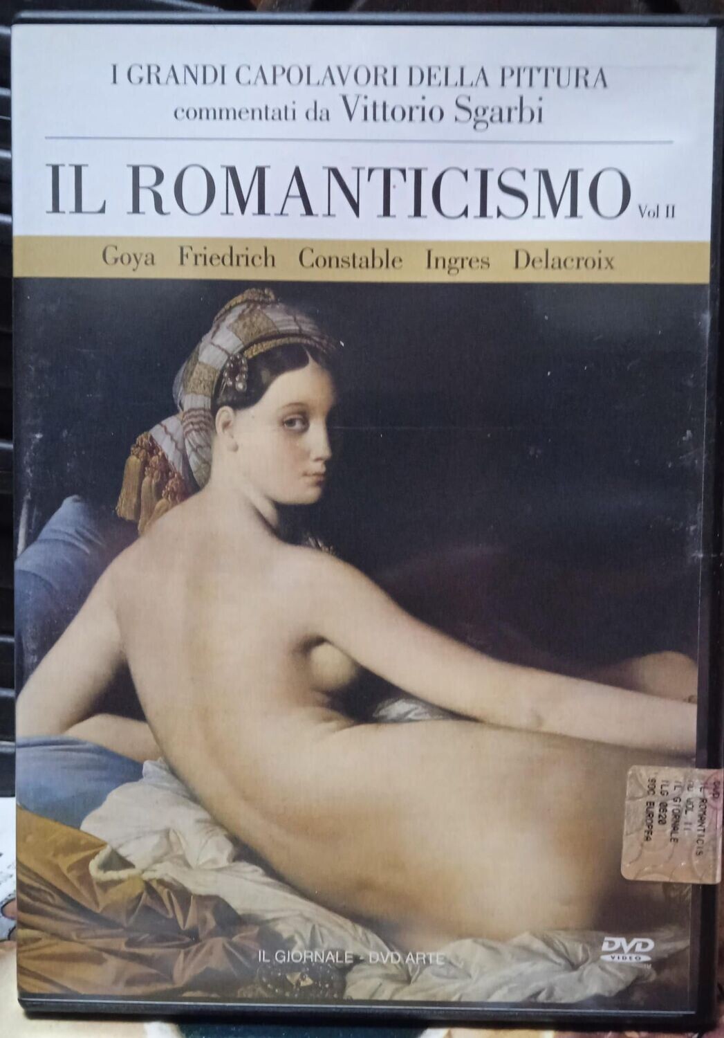 TeknoFilm - DVD - Vittorio Sgarbi presenta I GRANDI CAPOLAVORI DELLA PITTURA - IL ROMANTICISMO Vol. II (2004) - IL GIORNALE