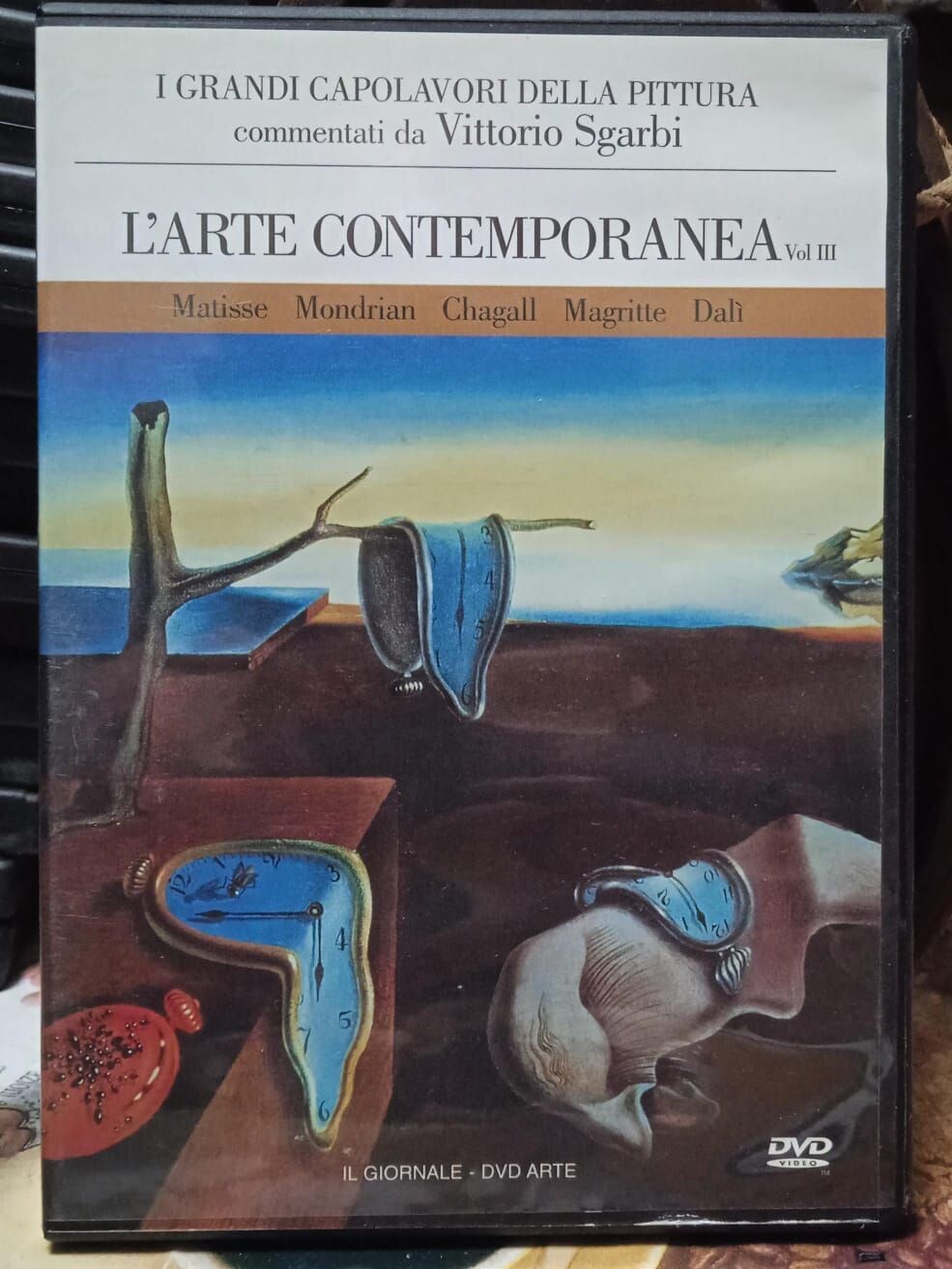 TeknoFilm - DVD - Vittorio Sgarbi presenta I GRANDI CAPOLAVORI DELLA PITTURA - L'ARTE CONTEMPORANEA Vol. III (2004) - IL GIORNALE