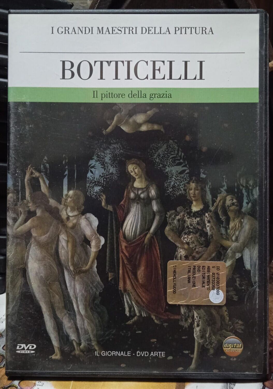 TeknoFilm - DVD - Vittorio Sgarbi presenta I GRANDI MAESTRI DELLA PITTURA - BOTTICELLI (2000) - IL GIORNALE