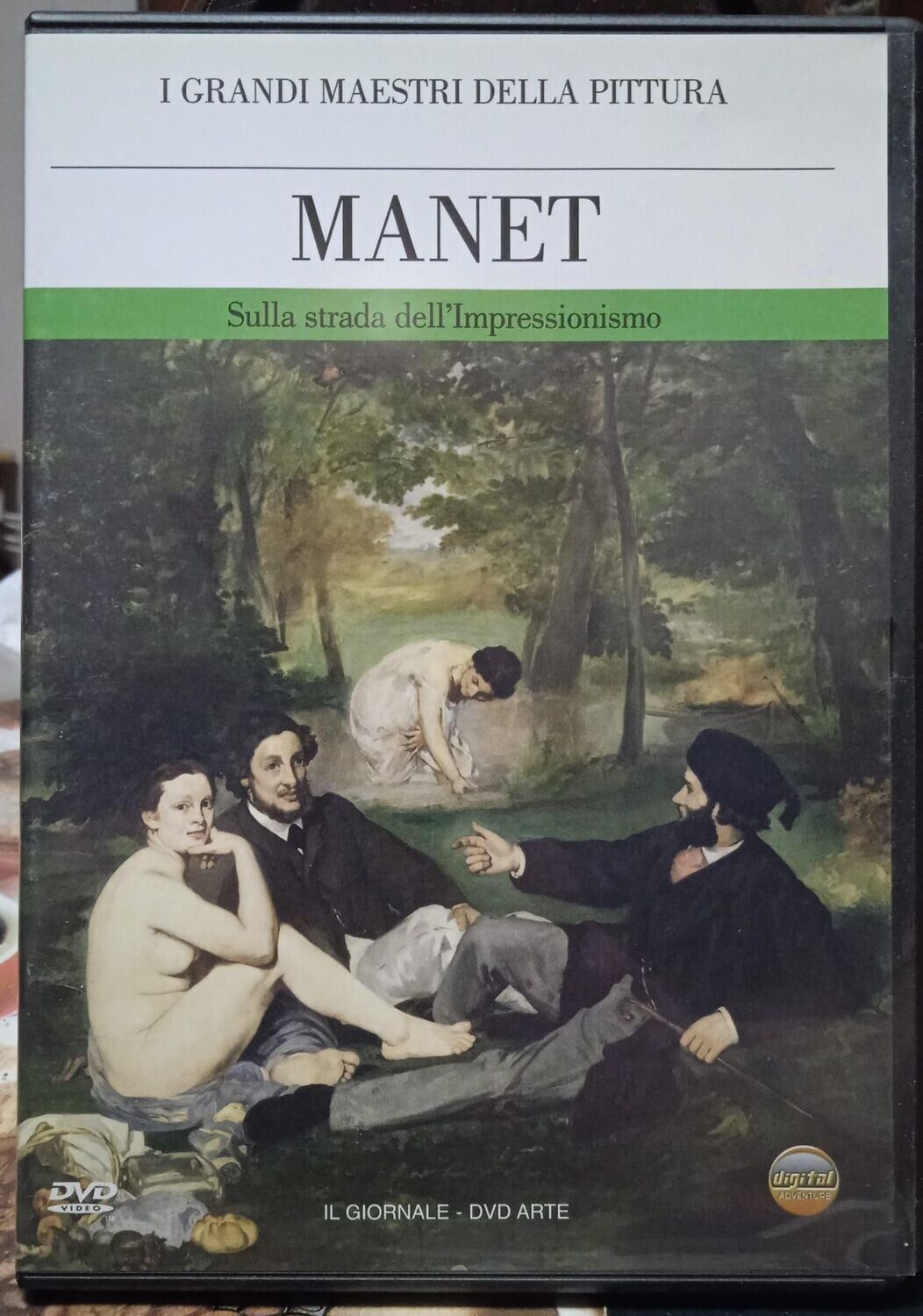 TeknoFilm - DVD - Vittorio Sgarbi presenta I GRANDI MAESTRI DELLA PITTURA - MANET (2000) - IL GIORNALE