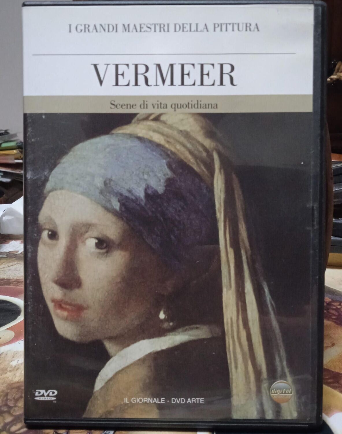 TeknoFilm - DVD - Vittorio Sgarbi presenta I GRANDI MAESTRI DELLA PITTURA - VERMEER (2000) - IL GIORNALE