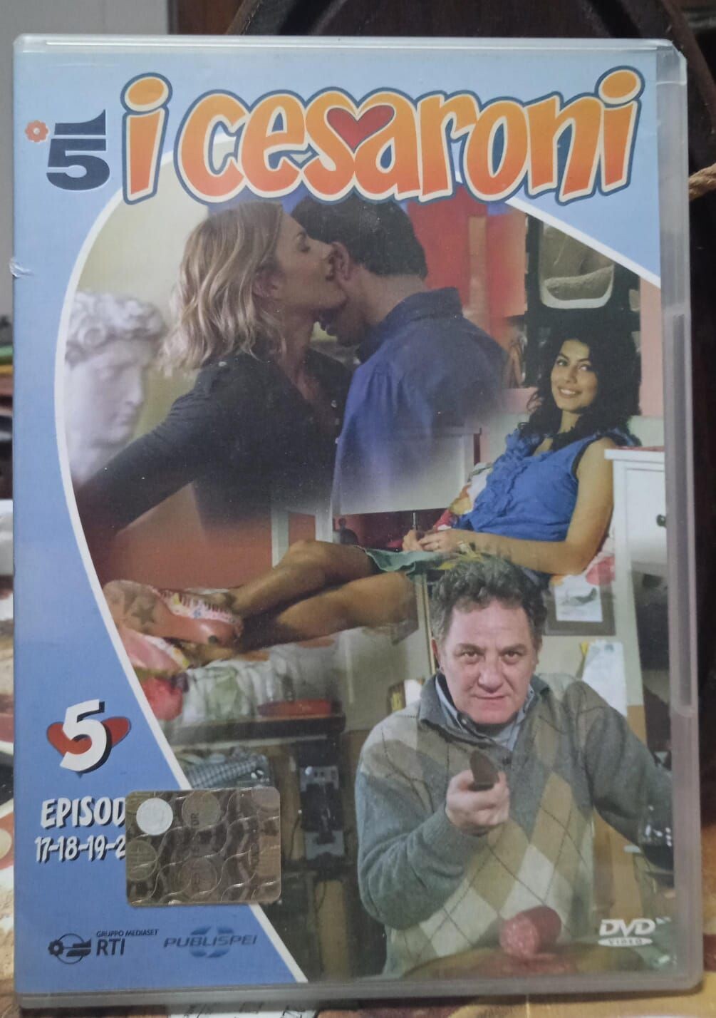 TeknoFilm - DVD – I CESARONI Stagione 01 Vol. 05 - Ep. 17 - 18 - 19 - 20 di Francesco Vicario (2006) - RTI