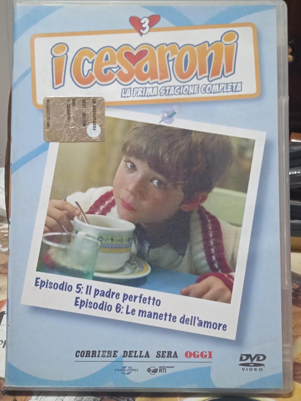 TeknoFilm - DVD – I CESARONI Stagione 01 Vol. 03 - Episodio 5 e 6 di Francesco Vicario (2006) - CORRIERE DELLA SERA