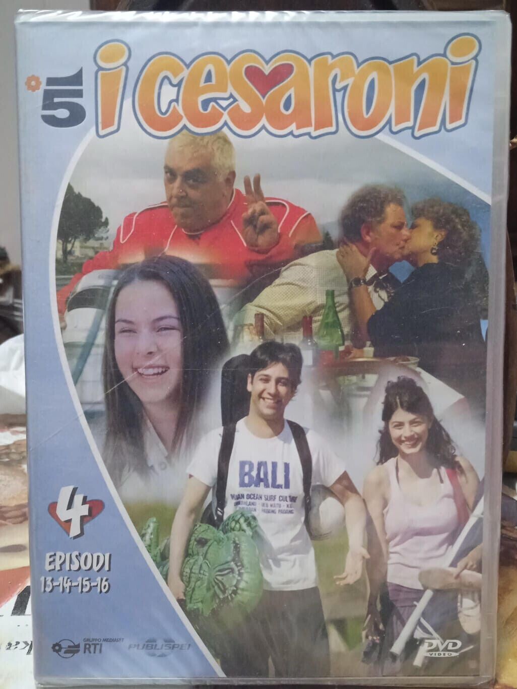 TeknoFilm - DVD – I CESARONI Stagione 01 Vol. 04 - Ep. 13 - 14 - 15 - 16 di Francesco Vicario (2006) - RTI