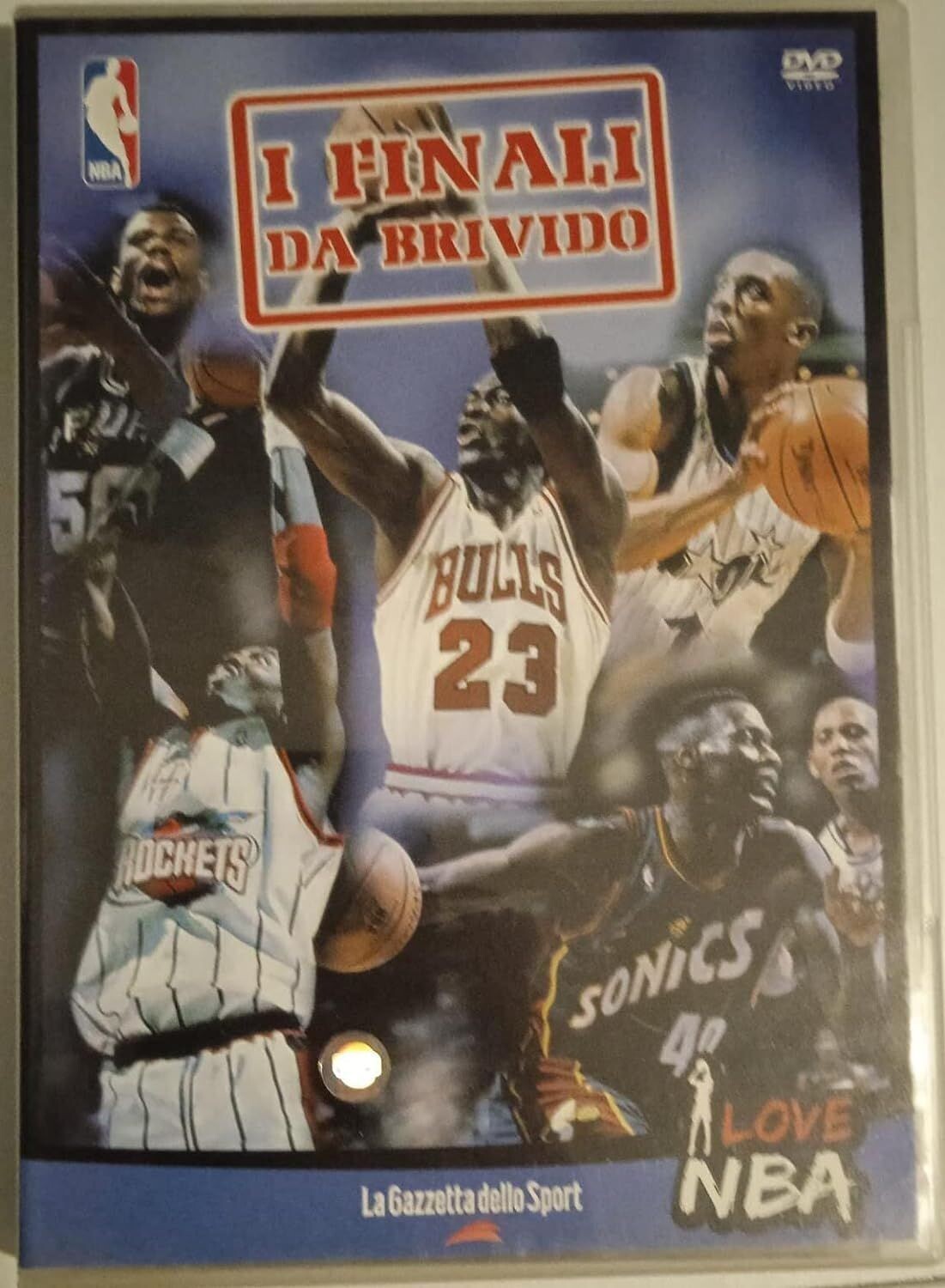 TeknoFilm - DVD – I LOVE NBA - I FINALI DA BRIVIDO (1996) - GAZZETTA DELLO SPORT