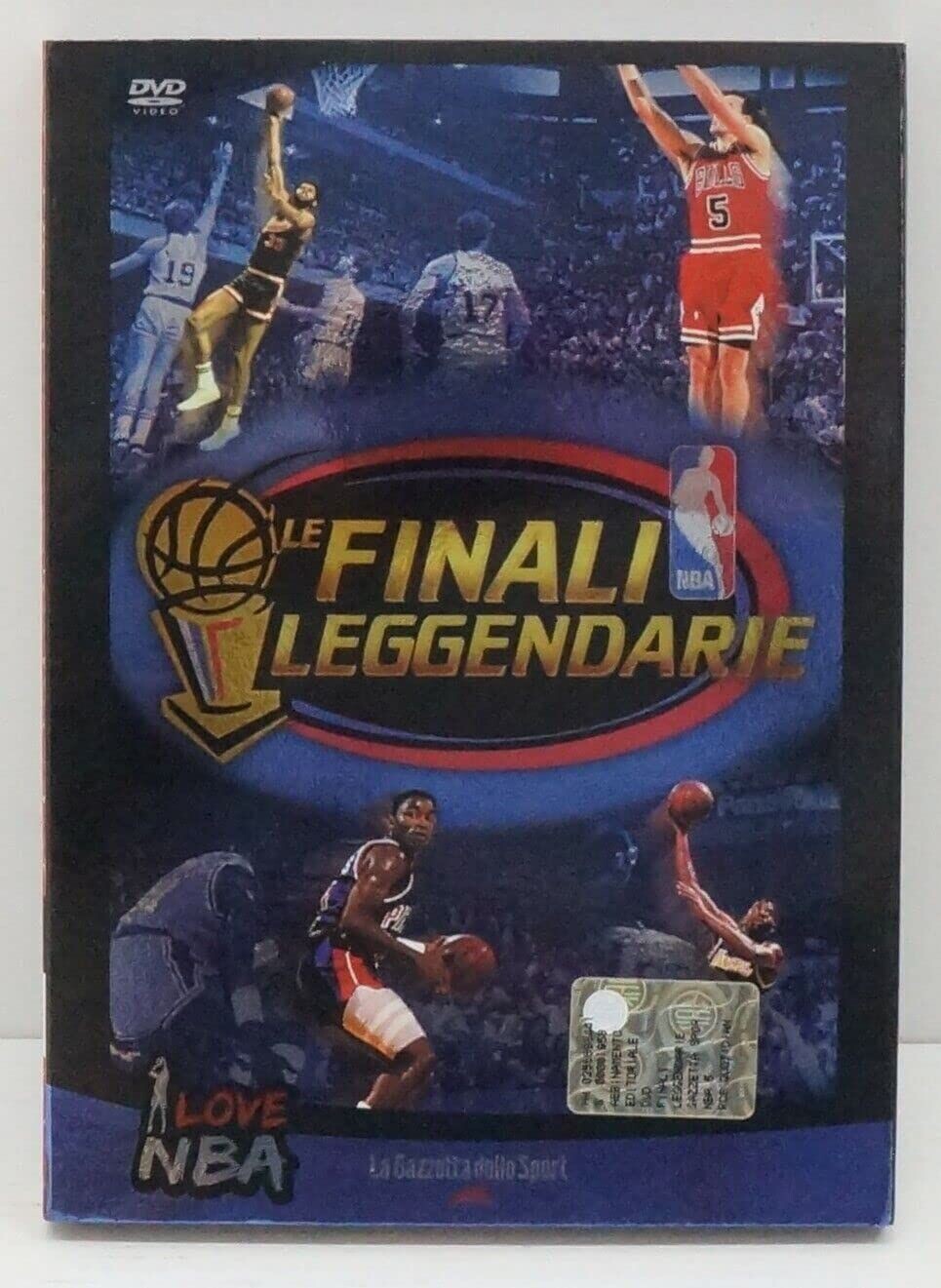 TeknoFilm - DVD – I LOVE NBA - LE FINALI LEGGENDARIE (1999) - GAZZETTA DELLO SPORT