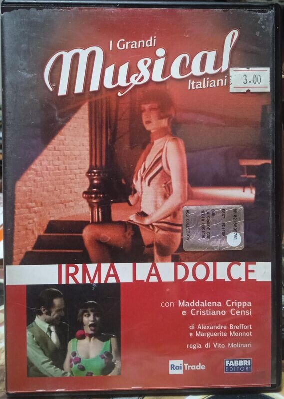 TeknoFilm - DVD - I grandi musical italiani - IRMA LA DOLCE di Vito Molinari (1979) - FABBRI EDITORI