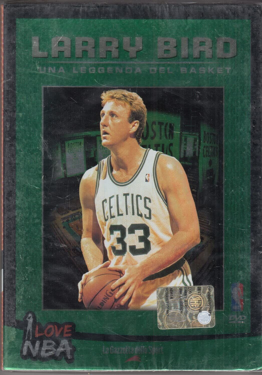 TeknoFilm - DVD – I LOVE NBA Vol. 14 - LARRY BIRD: UNA LEGGENDA DEL BASKET (1996) - GAZZETTA DELLO SPORT