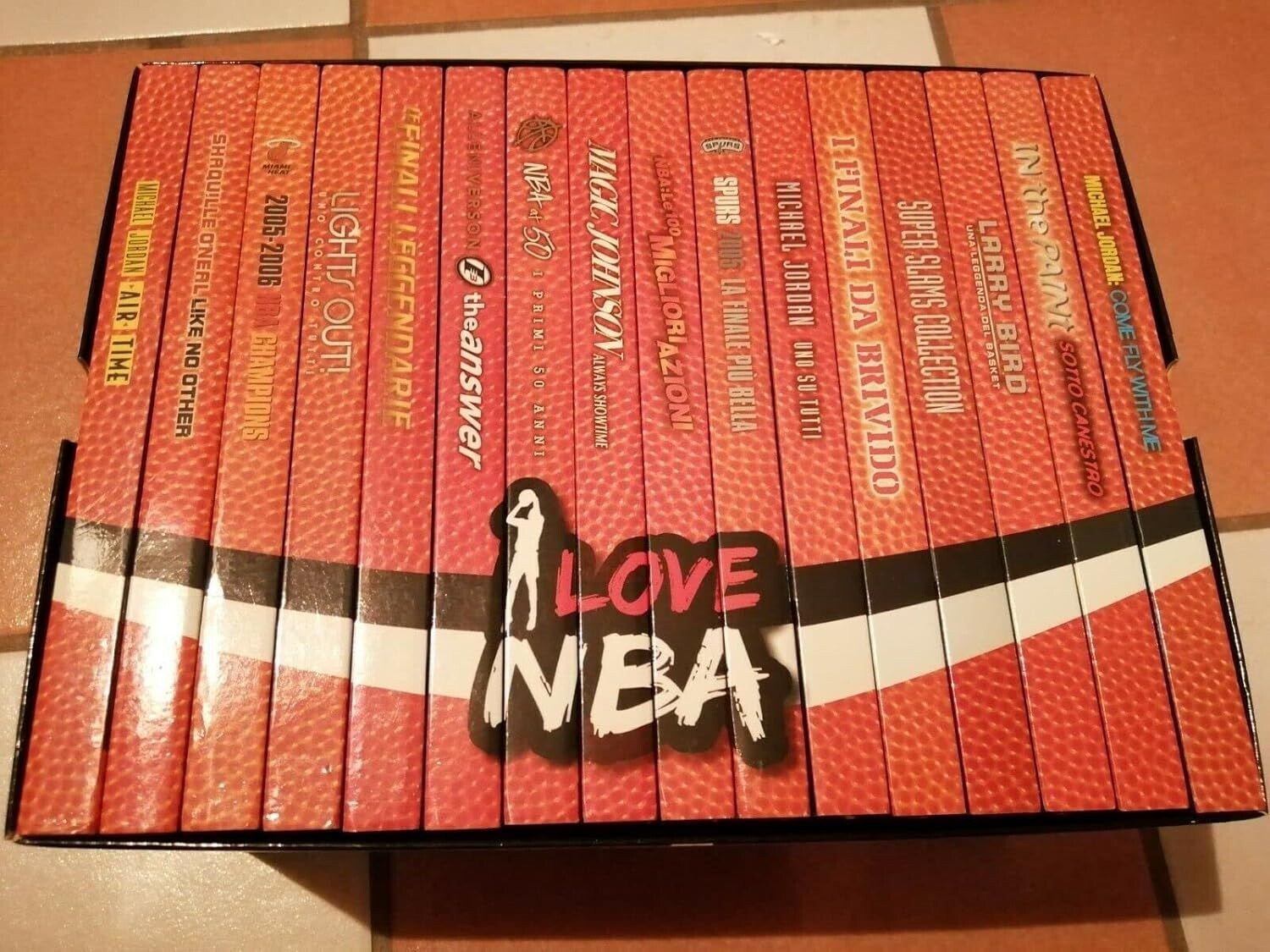 TeknoFilm - 16 DVD – I LOVE NBA (Opera completa) di A.A.V.V. (2008) - GAZZETTA DELLO SPORT