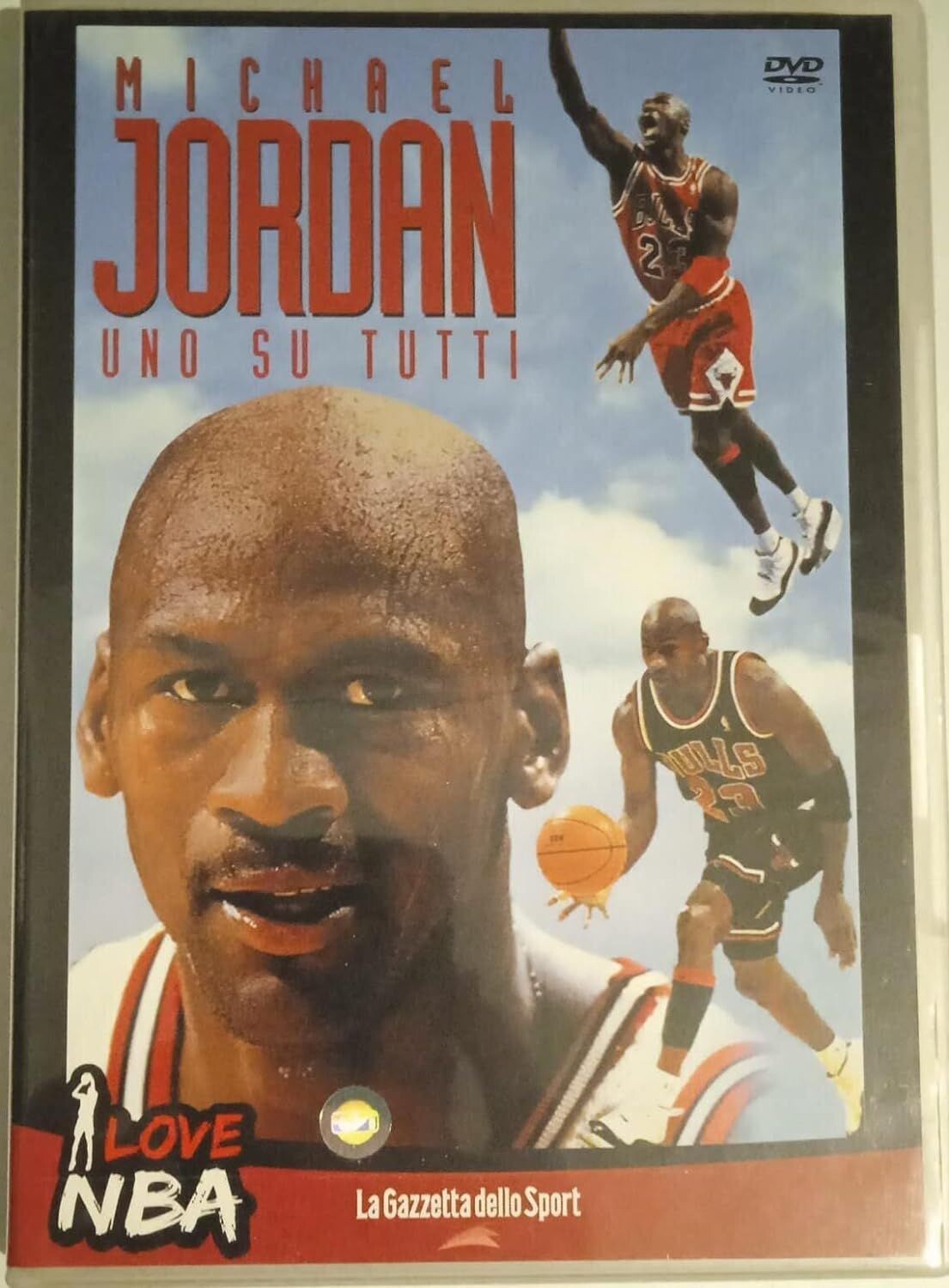 TeknoFilm - DVD – I LOVE NBA - MICHAEL JORDAN: UNO SU TUTTI (1996) - GAZZETTA DELLO SPORT