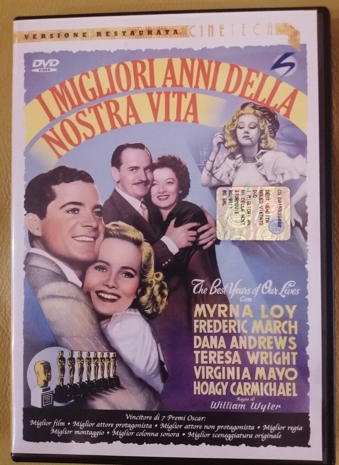 TeknoFilm - DVD - I MIGLIORI ANNI DELLA NOSTRA VITA di William Wyler (1946) - STORMOVIE