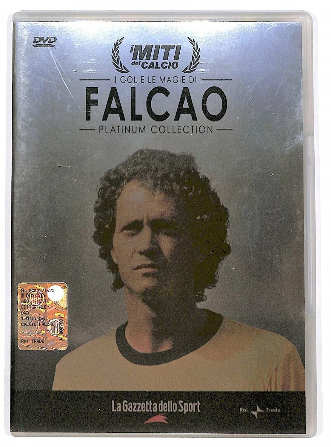 TeknoFilm - DVD – I MITI DEL CALCIO N° 05 - FALCAO (Platinum collection) (2005) - GAZZETTA DELLO SPORT