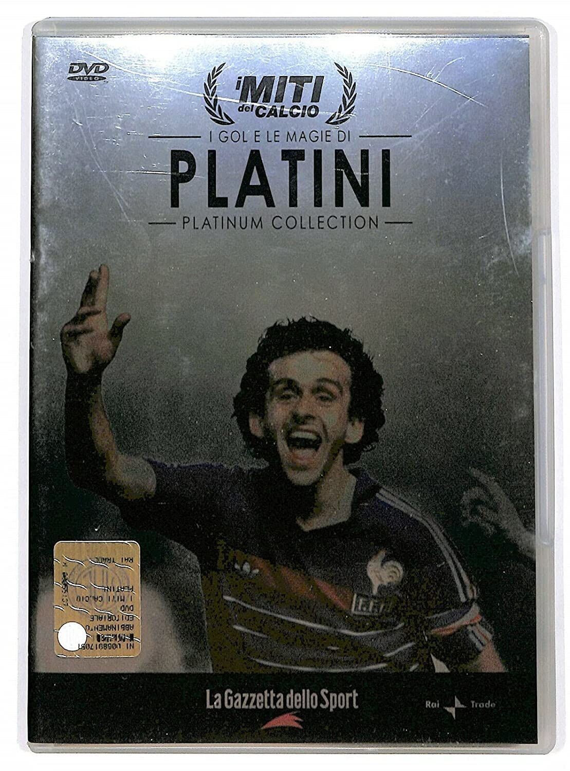 TeknoFilm - DVD – I MITI DEL CALCIO N° 04 - PLATINI (Platinum collection) (2005) - GAZZETTA DELLO SPORT