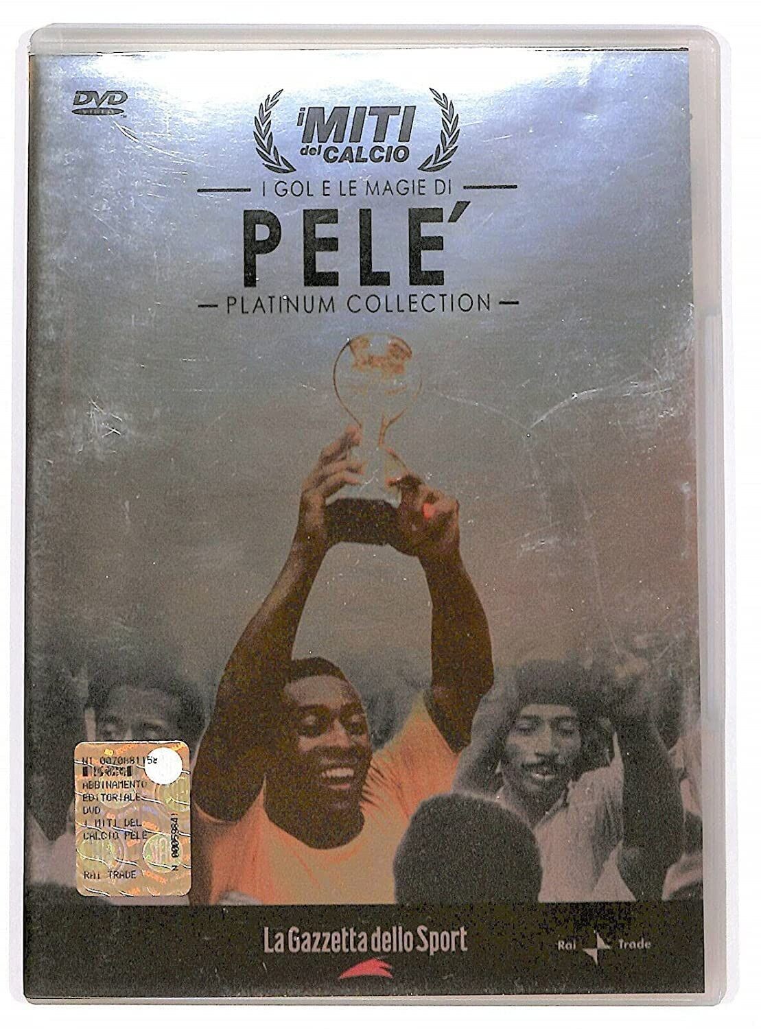 TeknoFilm - DVD – I MITI DEL CALCIO N° 10 - PELE' (Platinum collection) (2005) - GAZZETTA DELLO SPORT