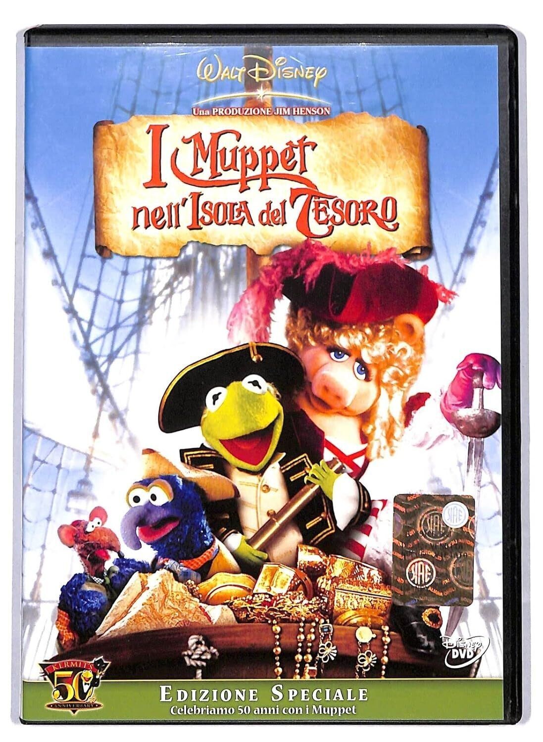 TeknoFilm - DVD – I MUPPET NELL'ISOLA DEL TESORO (Edizione speciale) di Brian Henson (1996) - WALT DISNEY