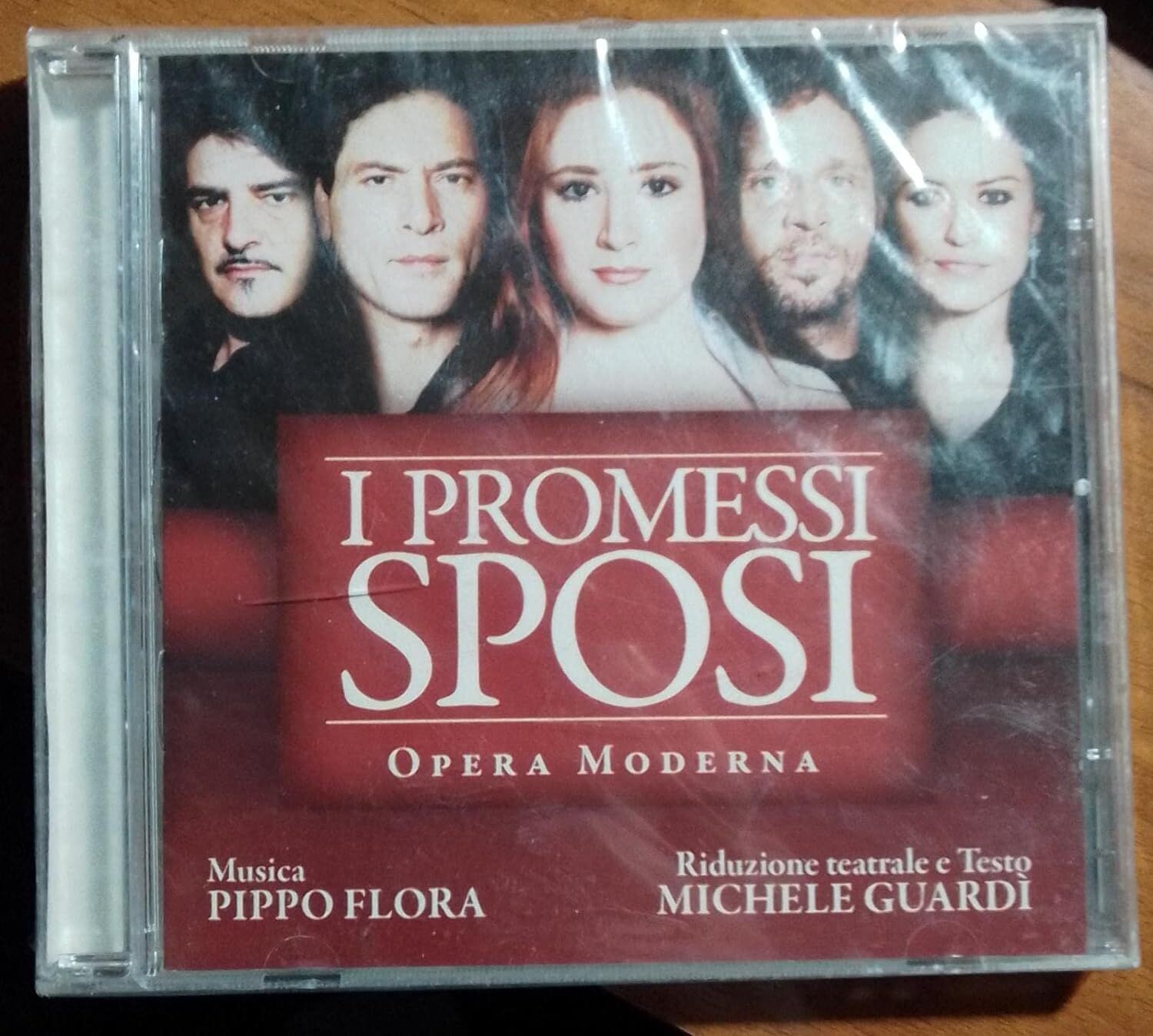 TeknoFilm - CD Audio – I PROMESSI SPOSI - OPERA MODERNA (Musica: Pippo Flora) Stadio San Siro (2010) - RCS