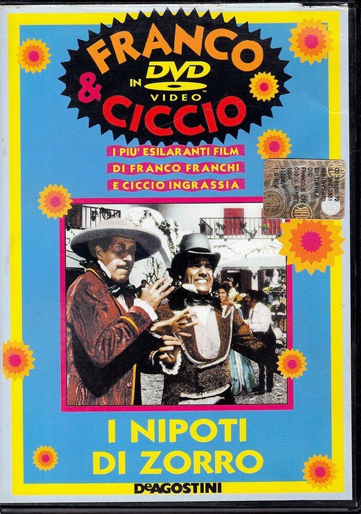 TeknoFilm - DVD – I NIPOTI DI ZORRO di Marcello Ciorciolini (1968) - DE AGOSTINI