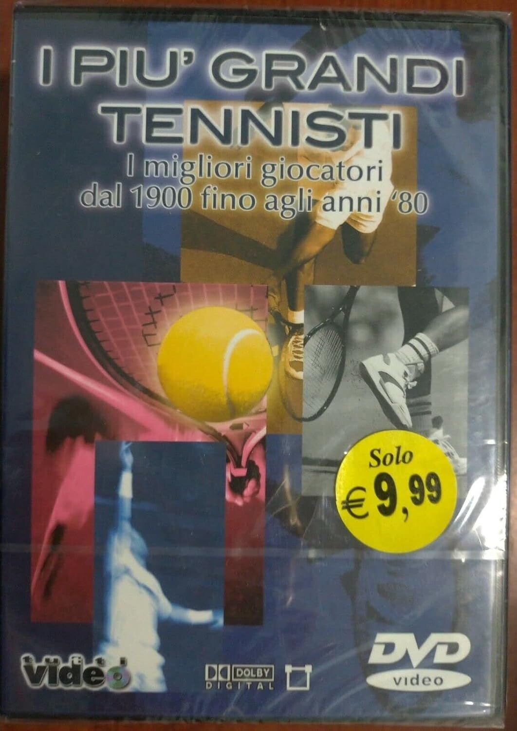 TeknoFilm - DVD – I PIU' GRANDI TENNISTI - I MIGLIORI GIOCATORI DEL 1900 FINO AGLI ANNI '80 (2004) - FINSON