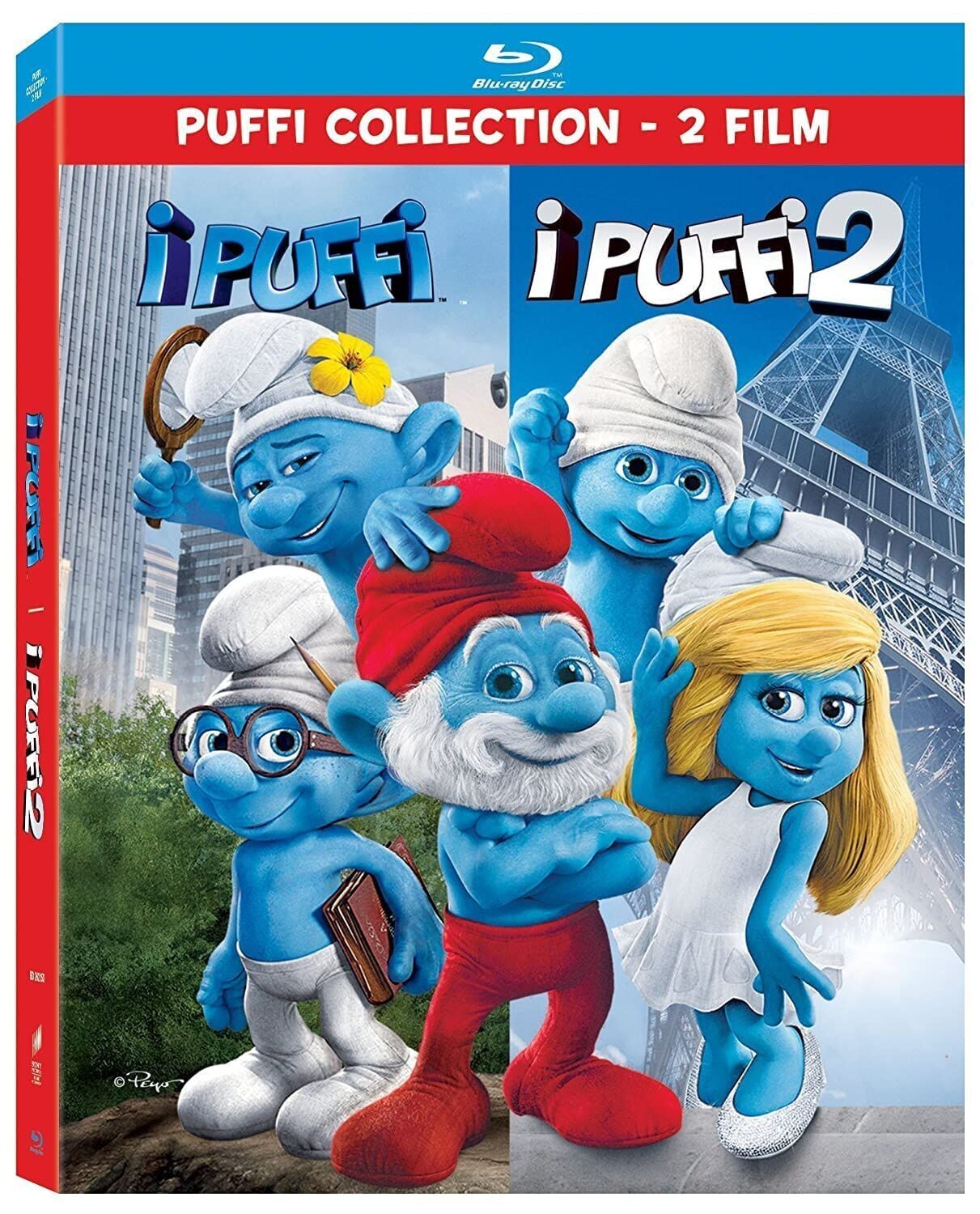 TeknoFilm - Box 2 Bluray - I PUFFI + I PUFFI 2 di Raja Gosnell (2011) - SONY