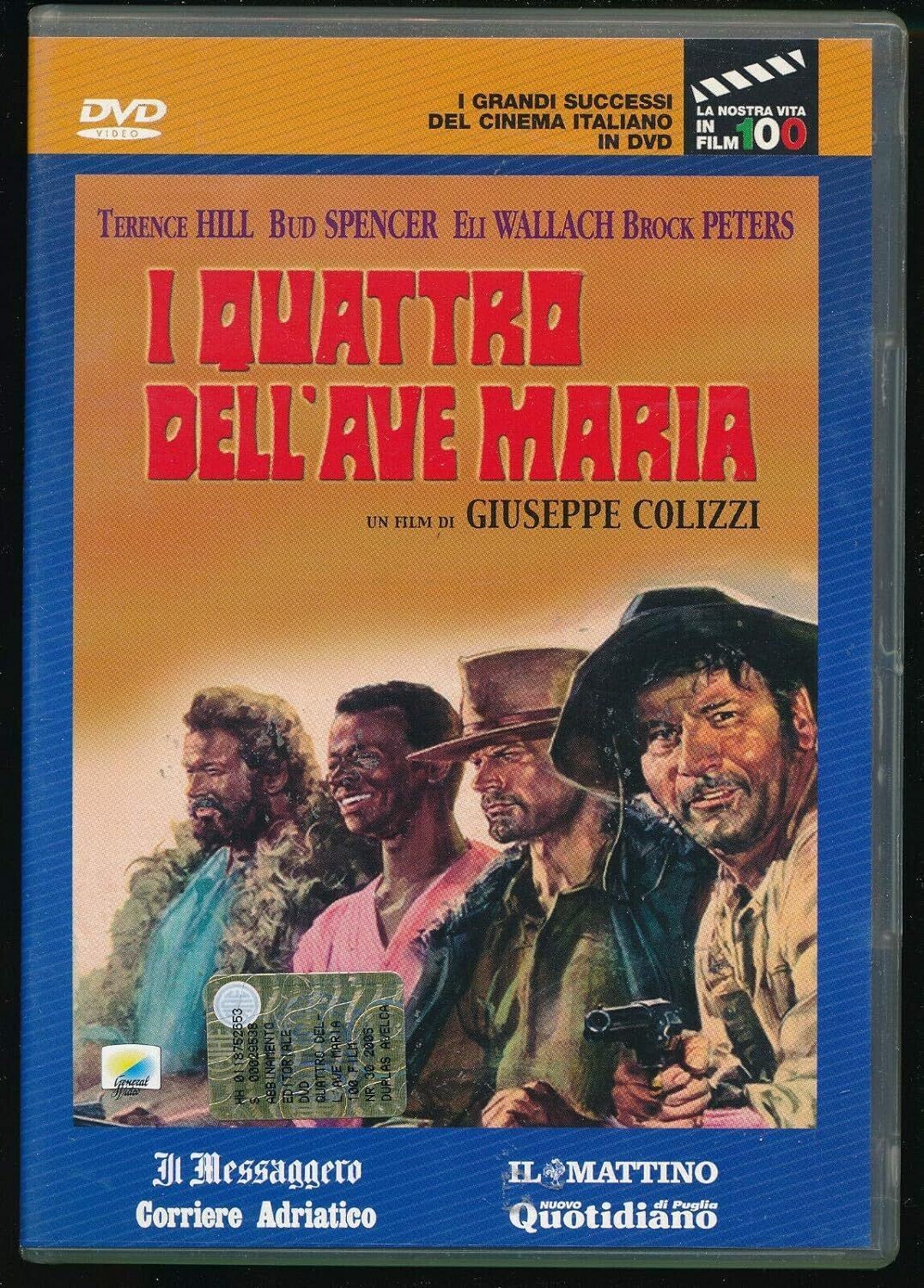 TeknoFilm - DVD – I QUATTRO DELL'AVE MARIA di Giuseppe Colizzi (1968) - IL MESSAGGERO
